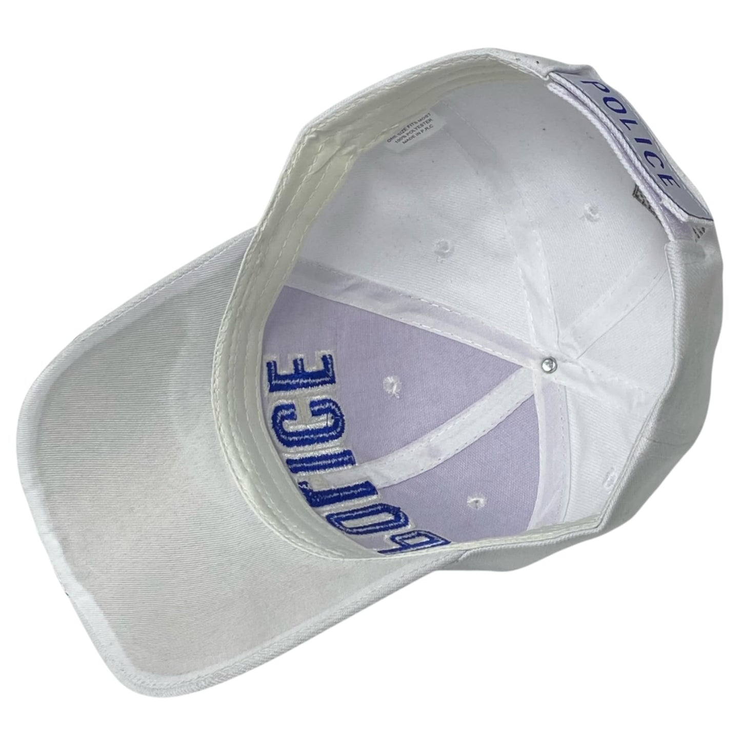 Roytrense Unisex Embroidered Police Baseball Cap – Blue Line Flag Embroidered Bill