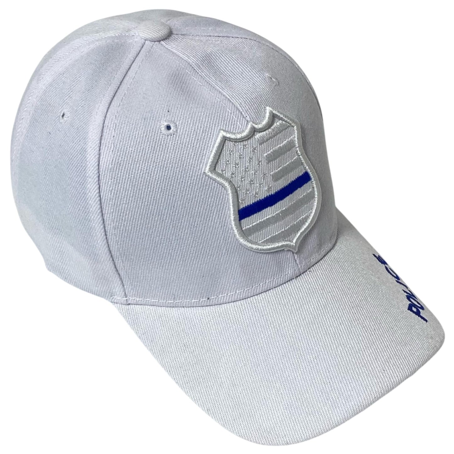 Roytrense Unisex Embroidered Blue Line Badge Baseball Cap – Patriotic Law Enforcement Support Hat