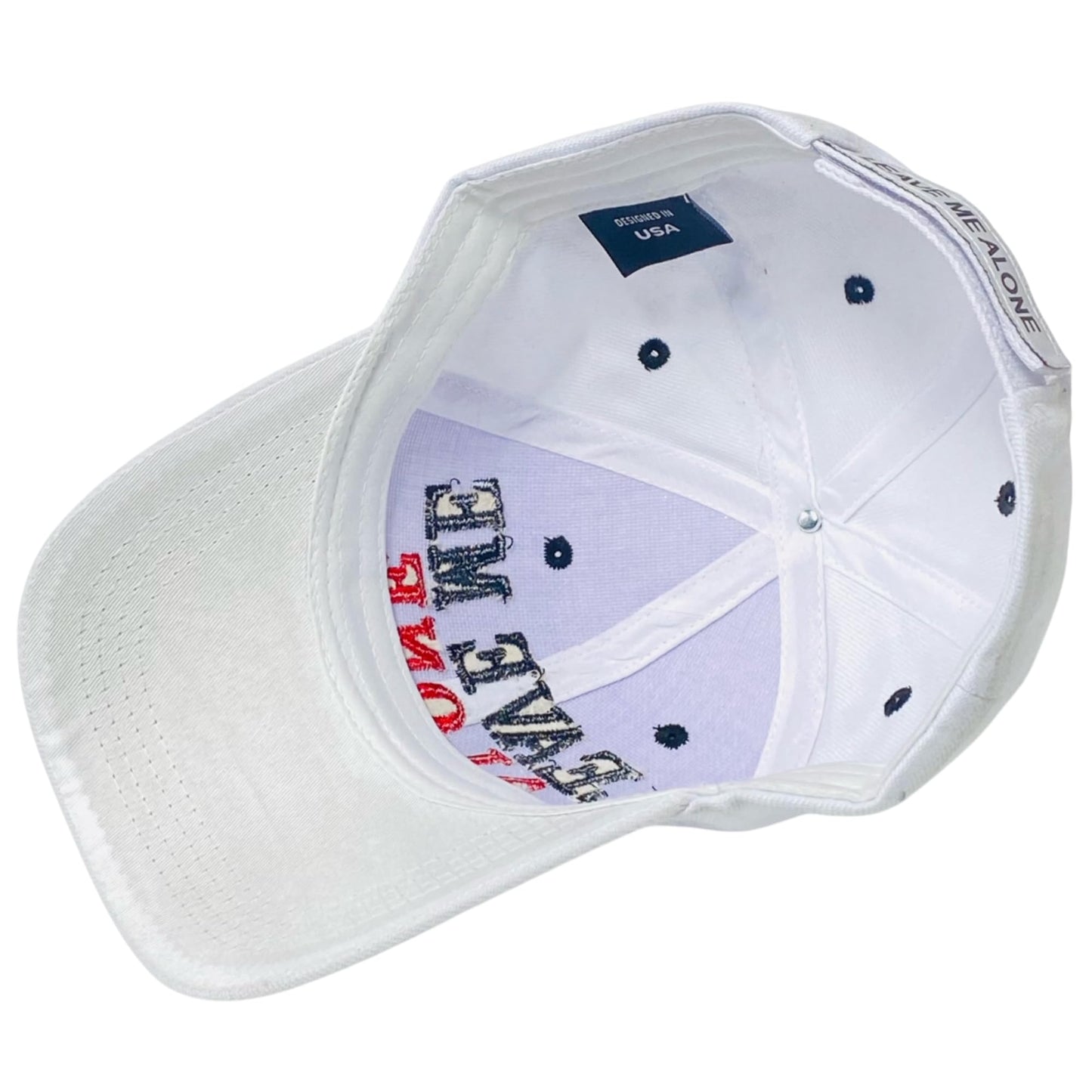 Unisex Embroidered Novelty Leave Me Alone Baseball Cap