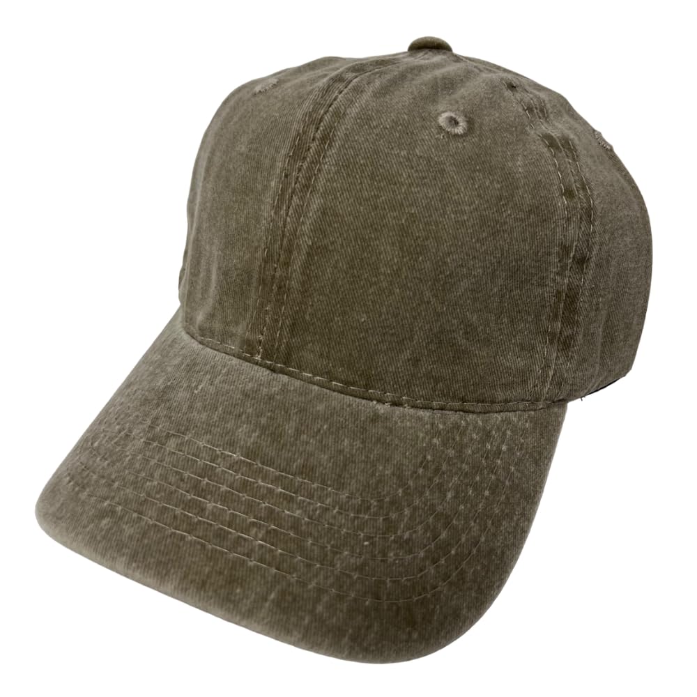 Roytrense Unisex 100% Cotton Washed Low Profile Dad Hat - Adjustable Baseball Cap for Outdoor Activities