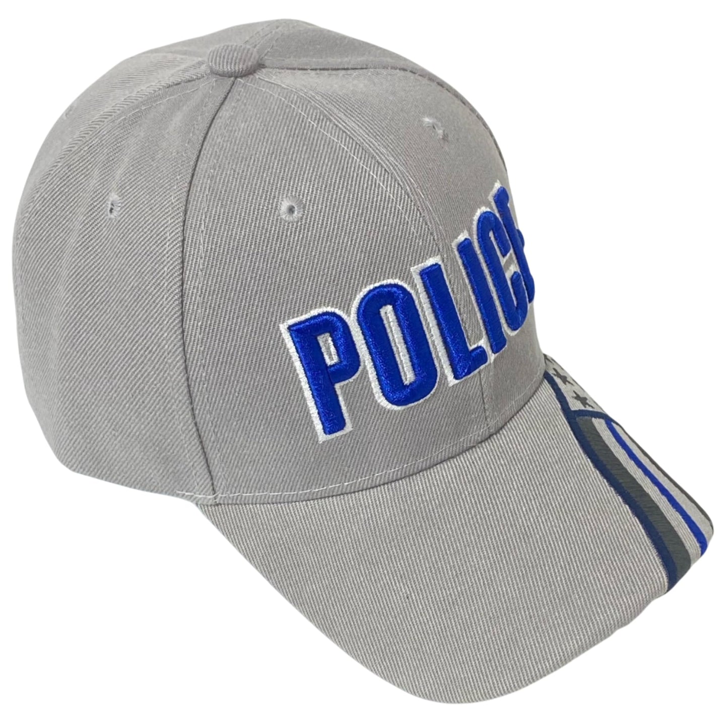 Roytrense Unisex Embroidered Police Baseball Cap – Blue Line Flag Embroidered Bill