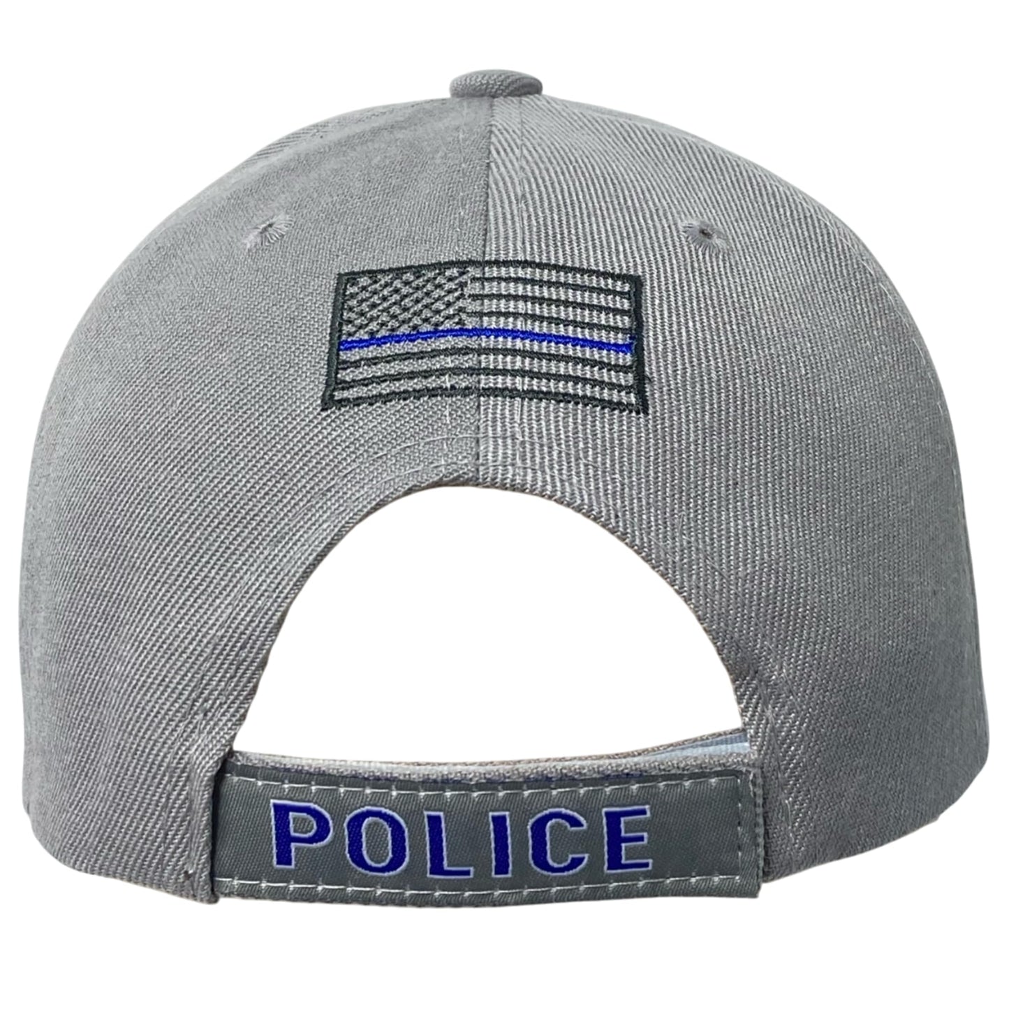 Roytrense Unisex Embroidered Blue Line Badge Baseball Cap – Patriotic Law Enforcement Support Hat
