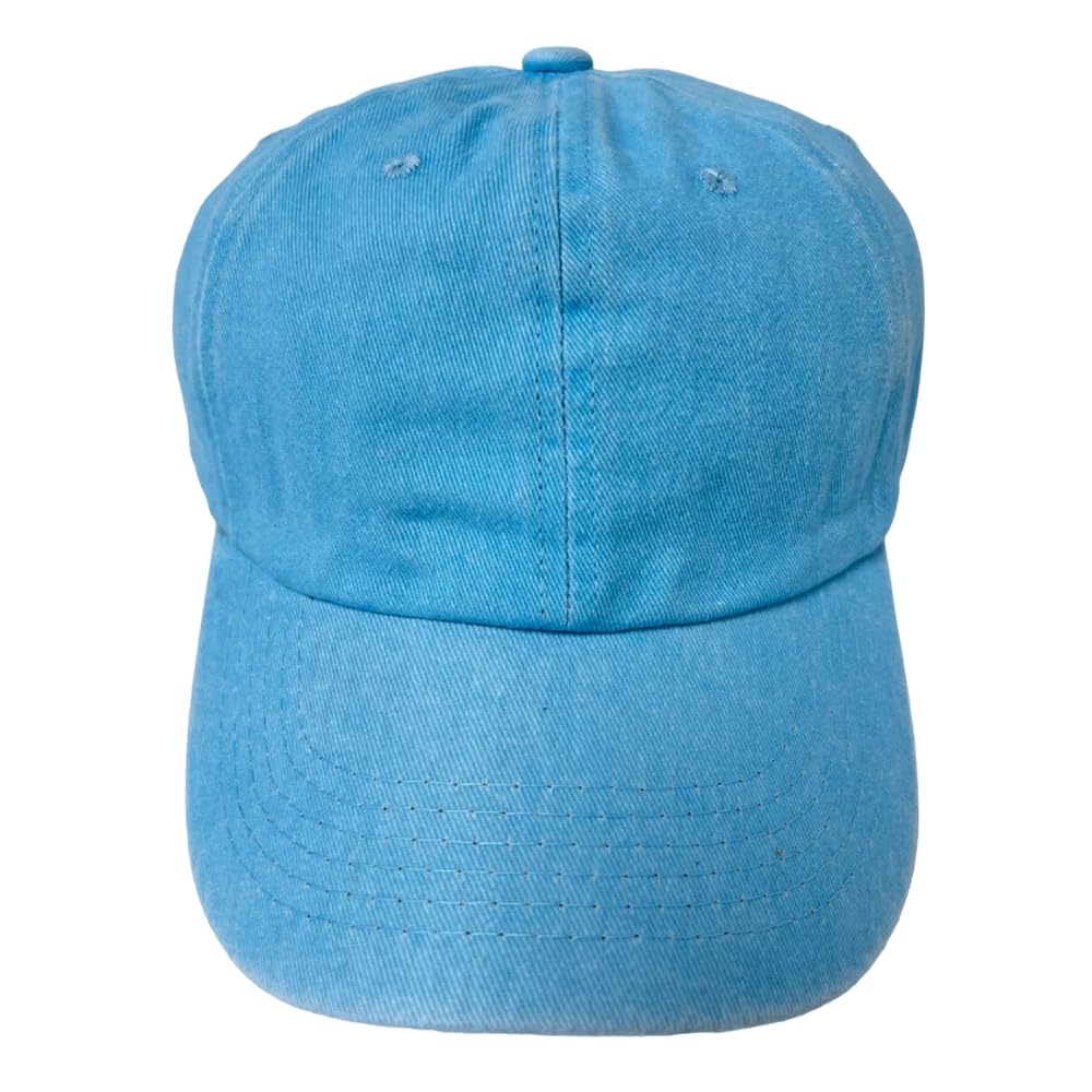 Roytrense Unisex 100% Cotton Washed Low Profile Dad Hat - Adjustable Baseball Cap for Outdoor Activities