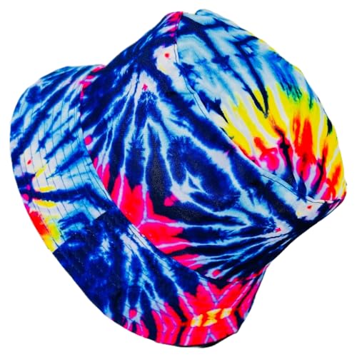Unisex Bucket Hat Reversible Double-Side-Wear Packable for Travel, Outdoors, and Beach