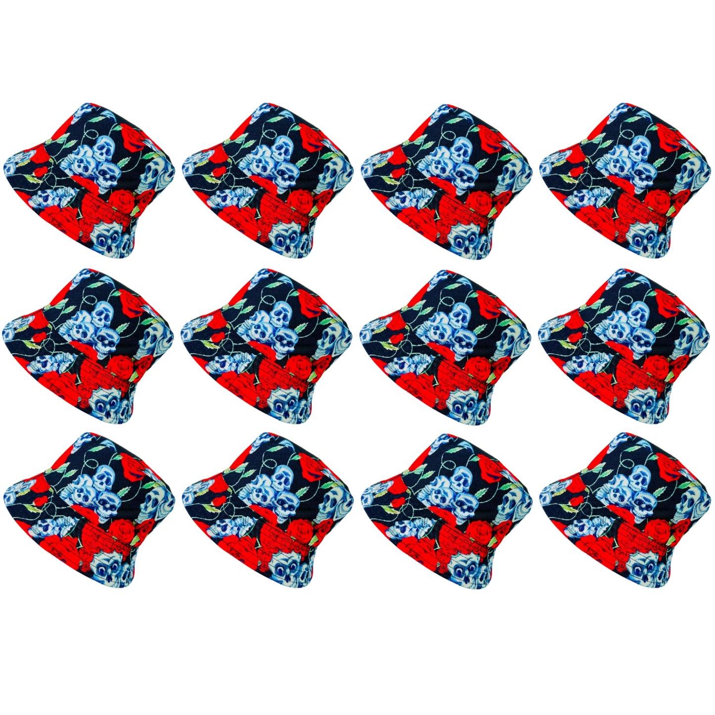 Unisex Bucket Hat Reversible Double-Side-Wear Packable for Travel, Outdoors, and Beach