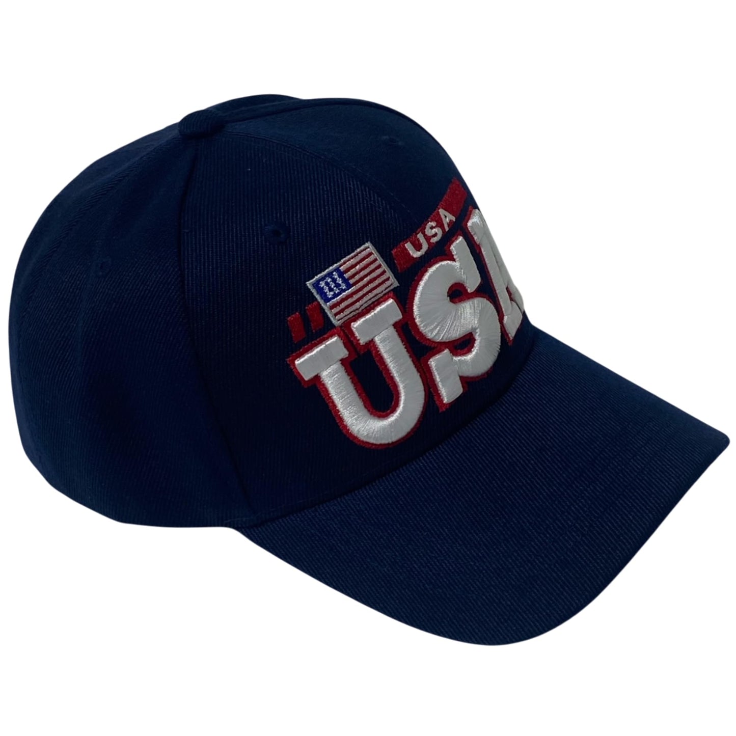 Roytrense Unisex Embroidered USA Flag Hat – Adjustable Patriotic Baseball Cap
