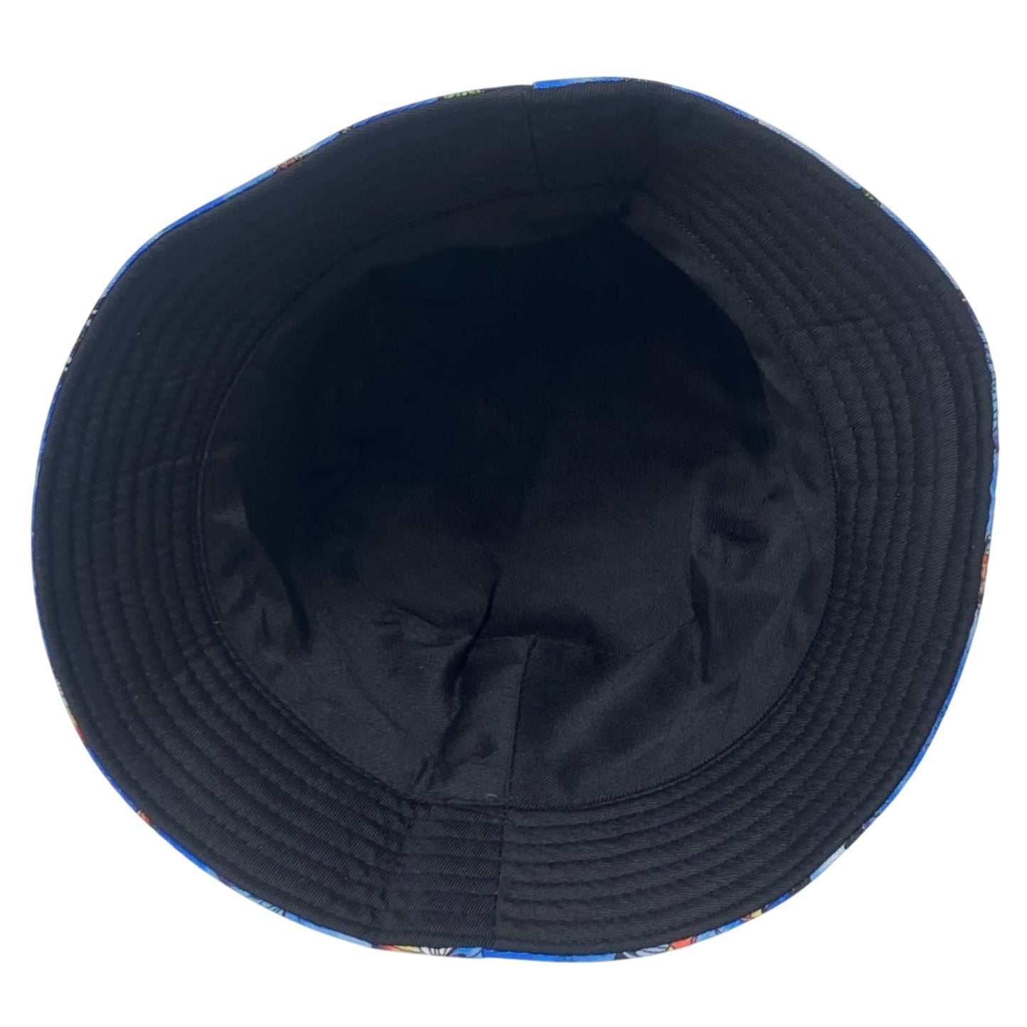 Unisex Butterfly Bucket Hat Reversible Double-Side-Wear Packable for Travel, Outdoors, and Beach