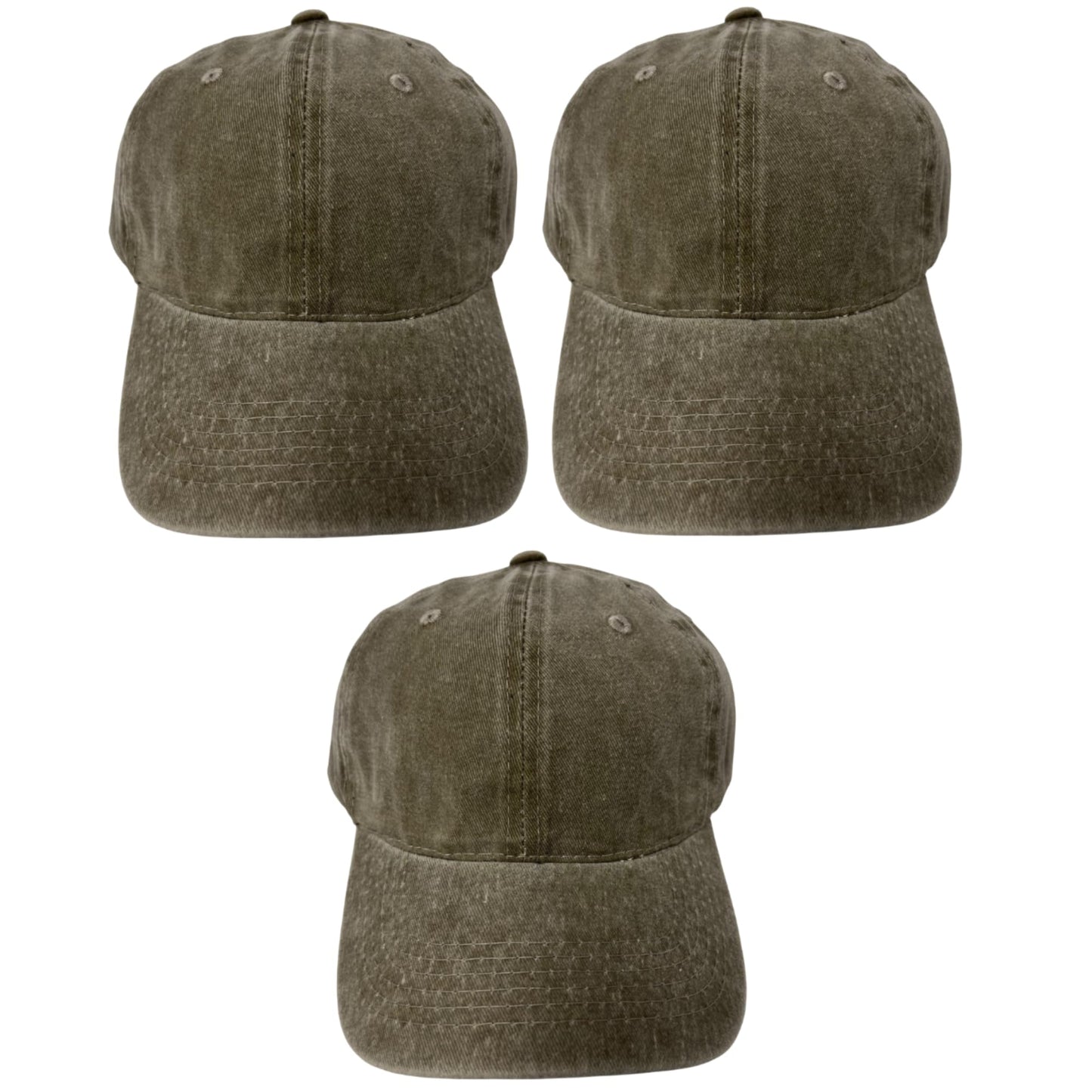 Roytrense Unisex 100% Cotton Washed Low Profile Dad Hat - Adjustable Baseball Cap for Outdoor Activities