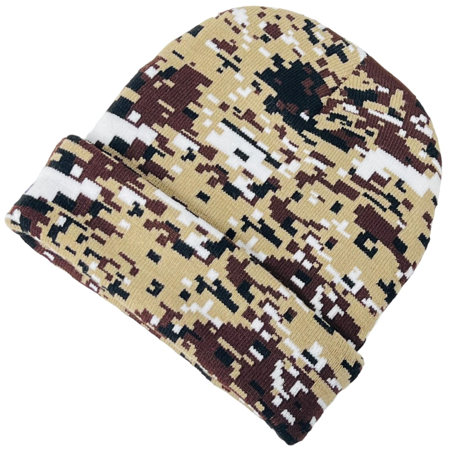 Super Soft Unisex Camo Print Winter Knit Beanie
