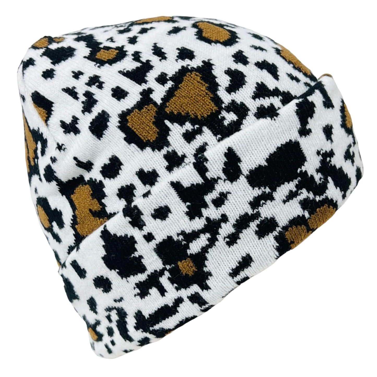 Super Soft Unisex Animal Print Winter Knit Beanie