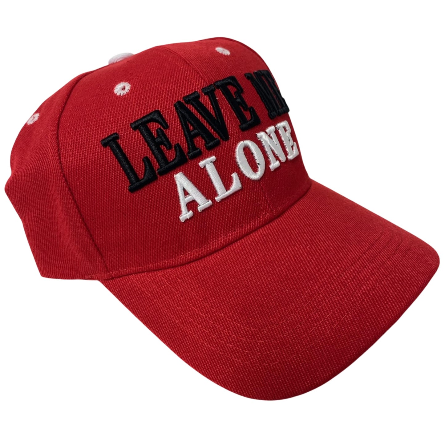 Unisex Embroidered Novelty Leave Me Alone Baseball Cap