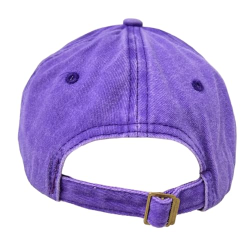 Roytrense Unisex 100% Cotton Washed Low Profile Dad Hat - Adjustable Baseball Cap for Outdoor Activities