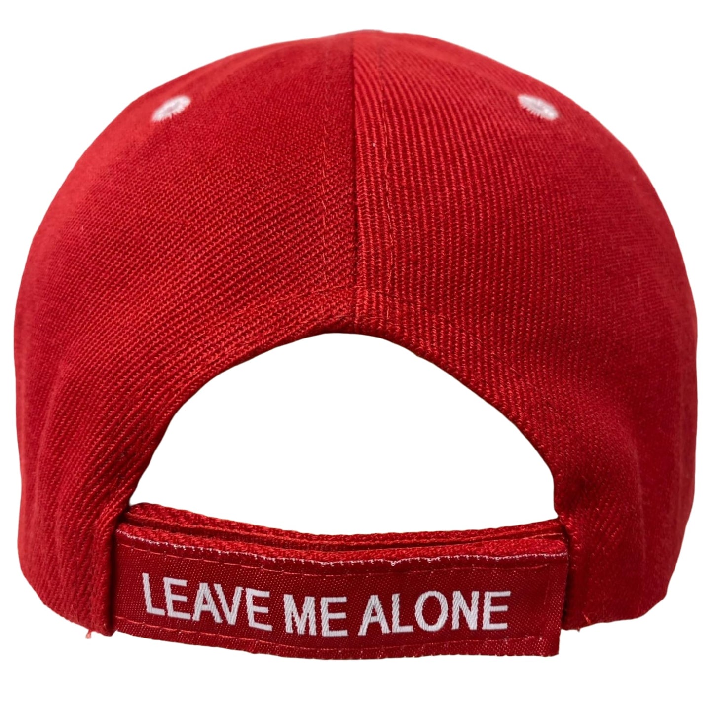 Unisex Embroidered Novelty Leave Me Alone Baseball Cap