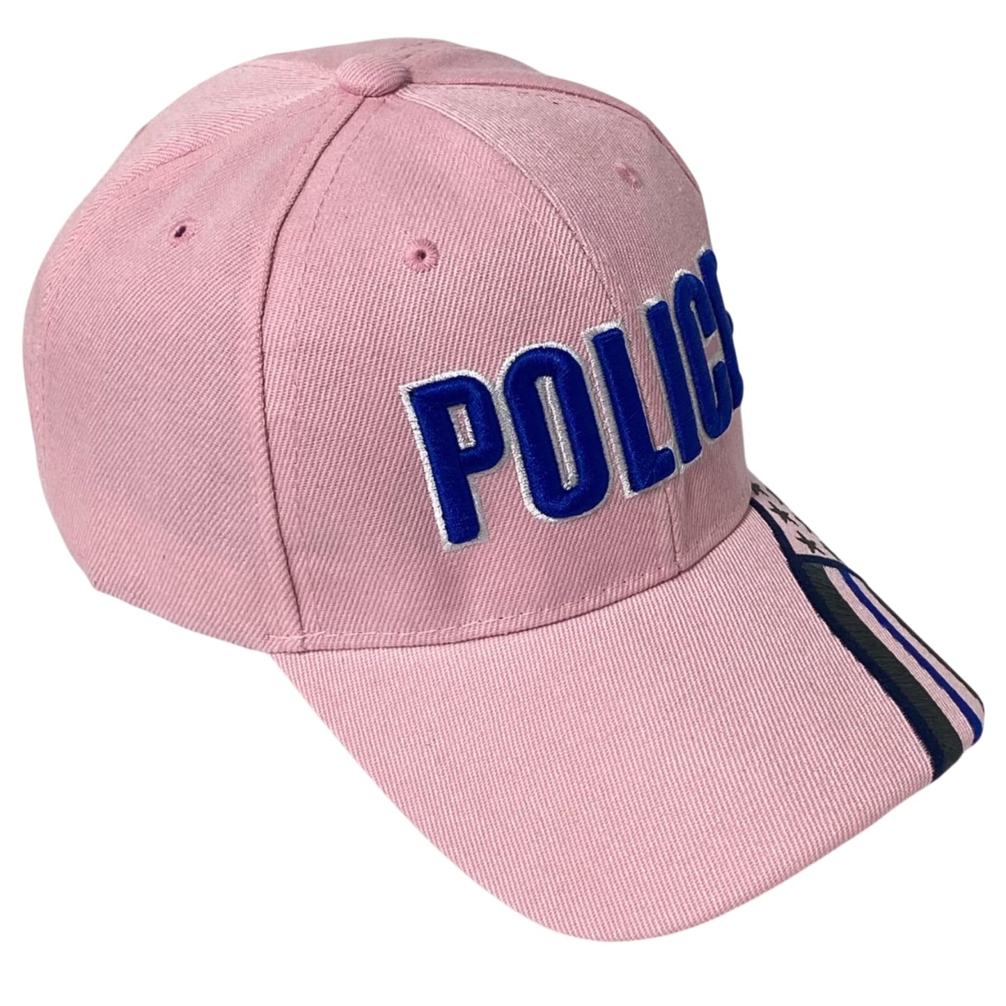 Roytrense Unisex Embroidered Police Baseball Cap – Blue Line Flag Embroidered Bill