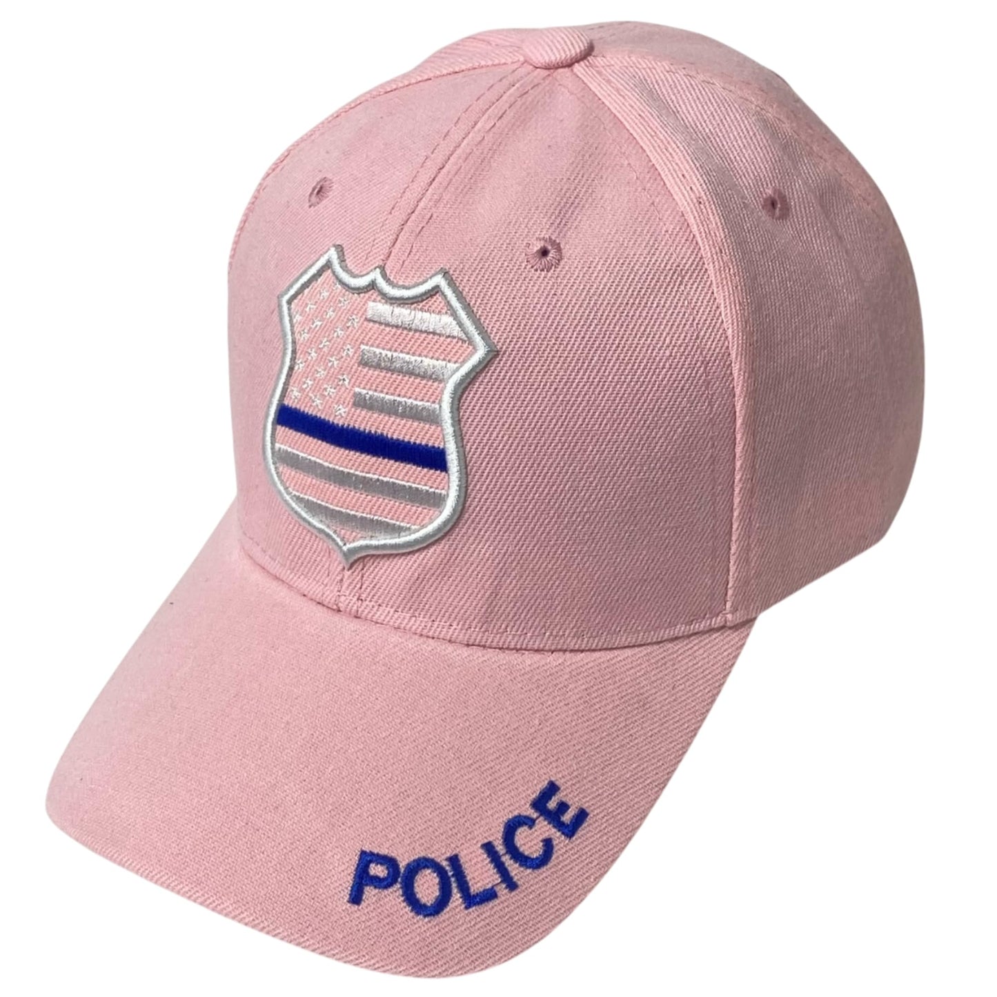 Roytrense Unisex Embroidered Blue Line Badge Baseball Cap – Patriotic Law Enforcement Support Hat