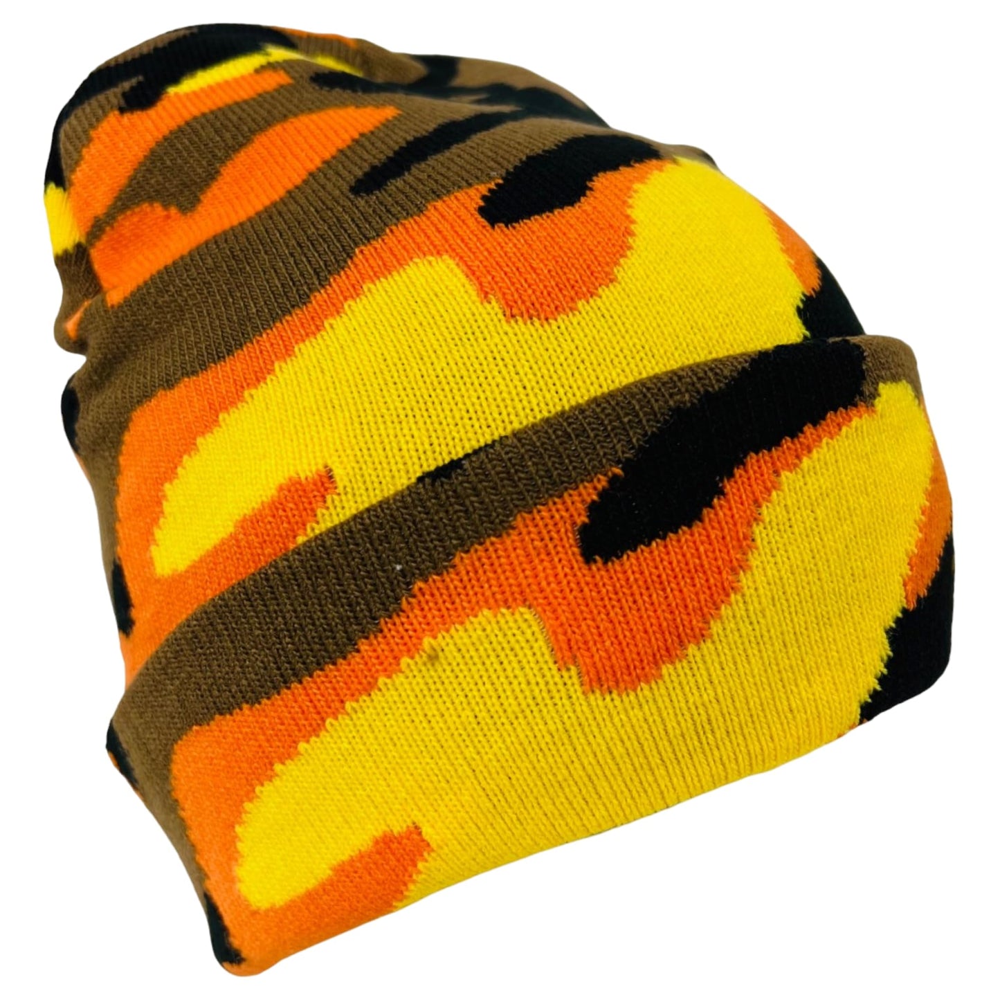 Super Soft Unisex Camo Print Winter Knit Beanie