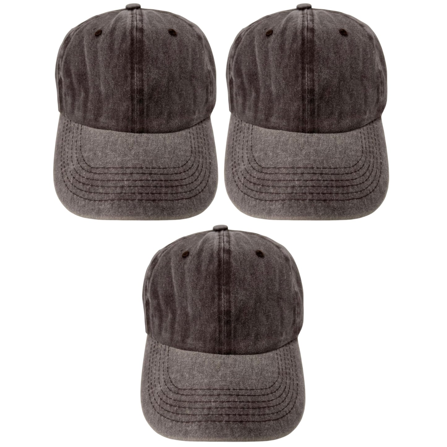 Roytrense Unisex 100% Cotton Washed Low Profile Dad Hat - Adjustable Baseball Cap for Outdoor Activities