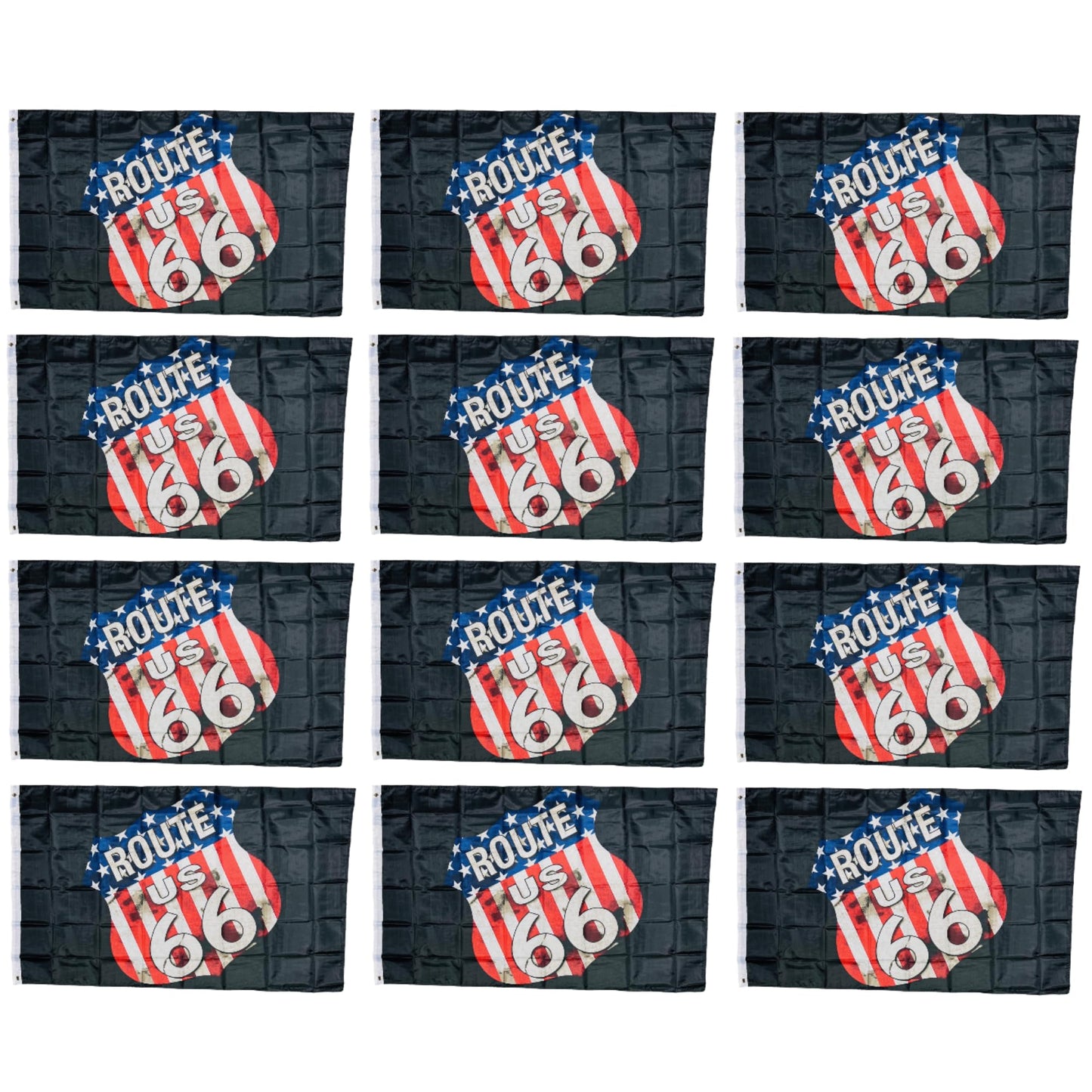 Double Stitched Route 66 The Mother Road 3X5 Flag