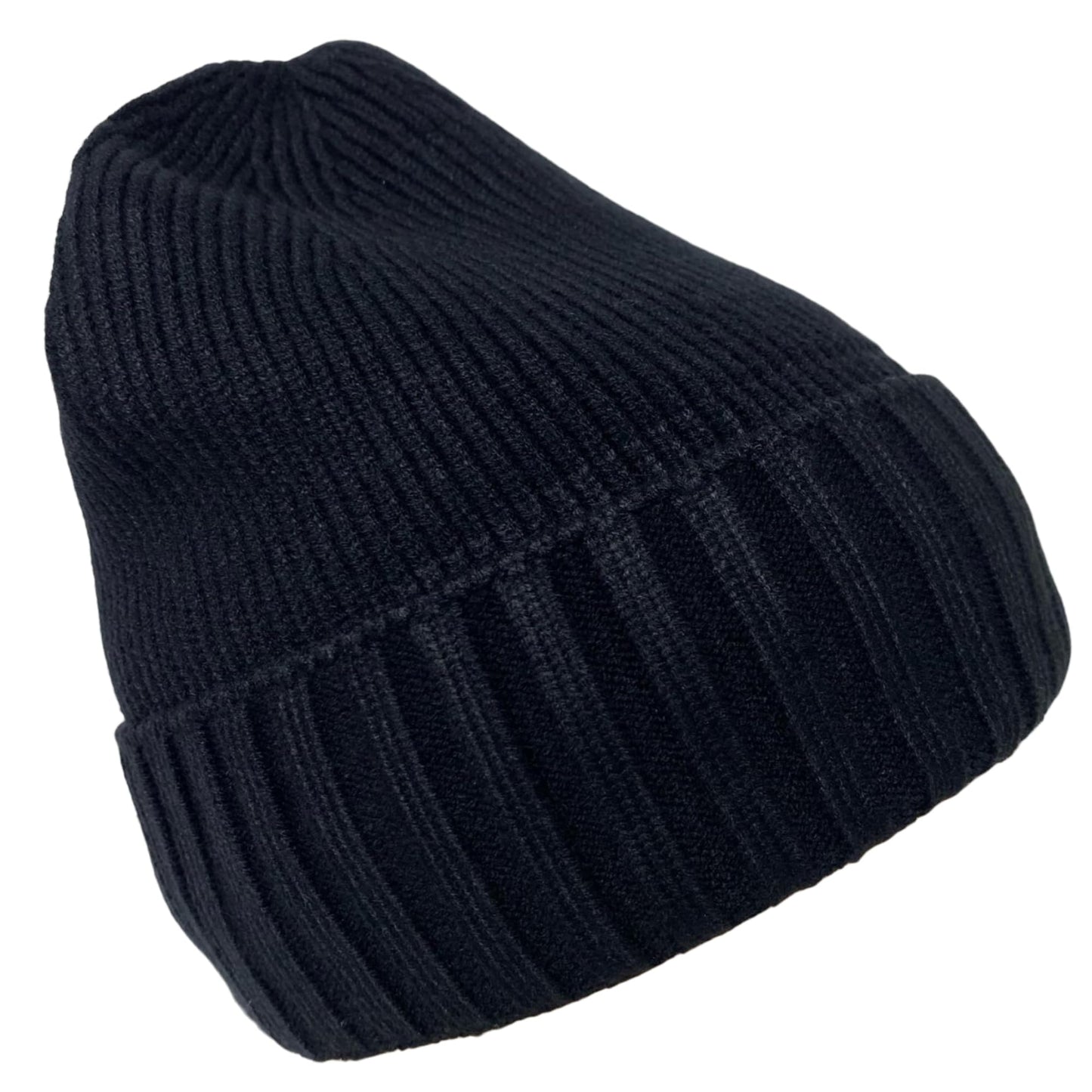 Super Soft Plush-Lined Solid Color Knitted Sport Cuffed Winter Hat