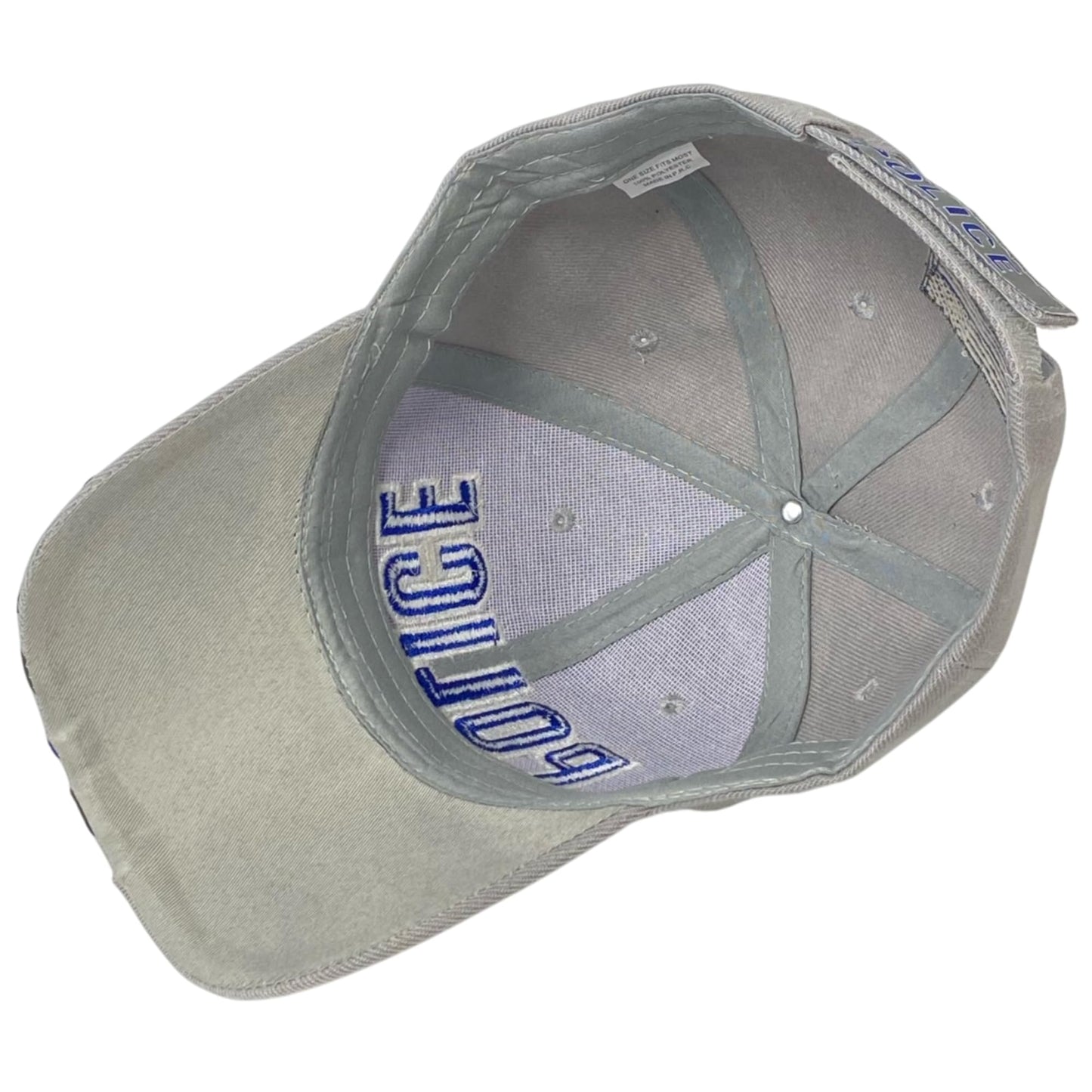 Roytrense Unisex Embroidered Police Baseball Cap – Blue Line Flag Embroidered Bill