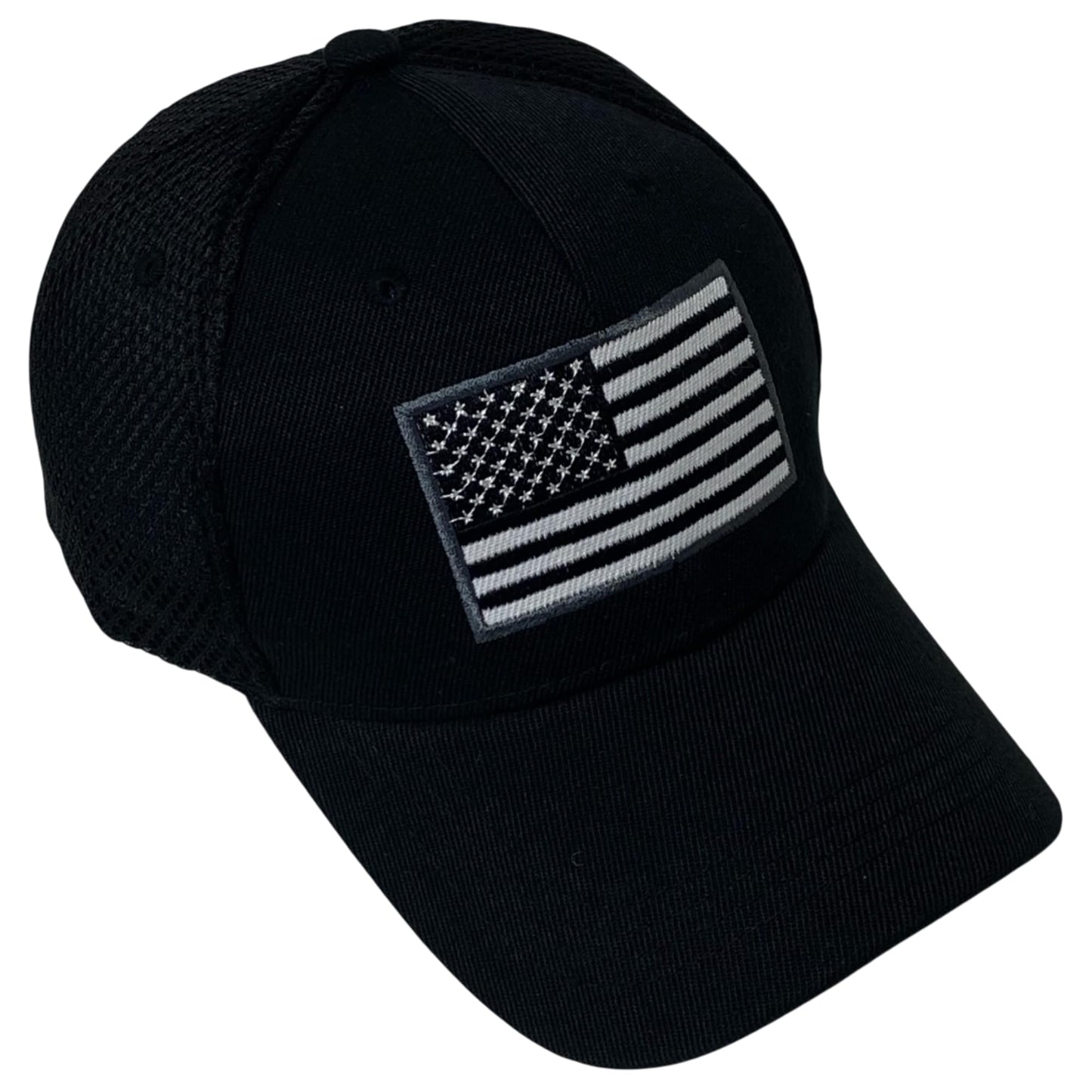 Roytrense Unisex Embroidered Flag Baseball Cap – Patriotic Mesh Dad Hat
