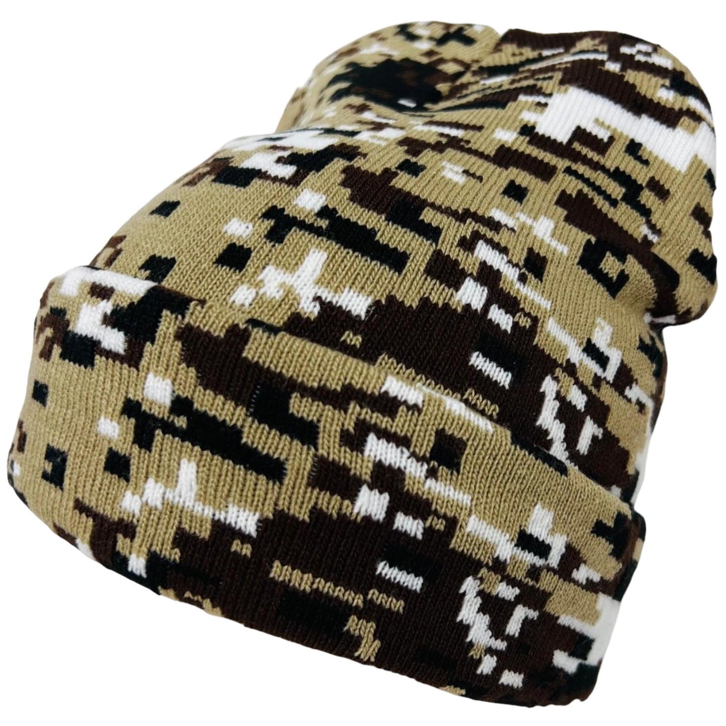 Super Soft Unisex Camo Print Winter Knit Beanie