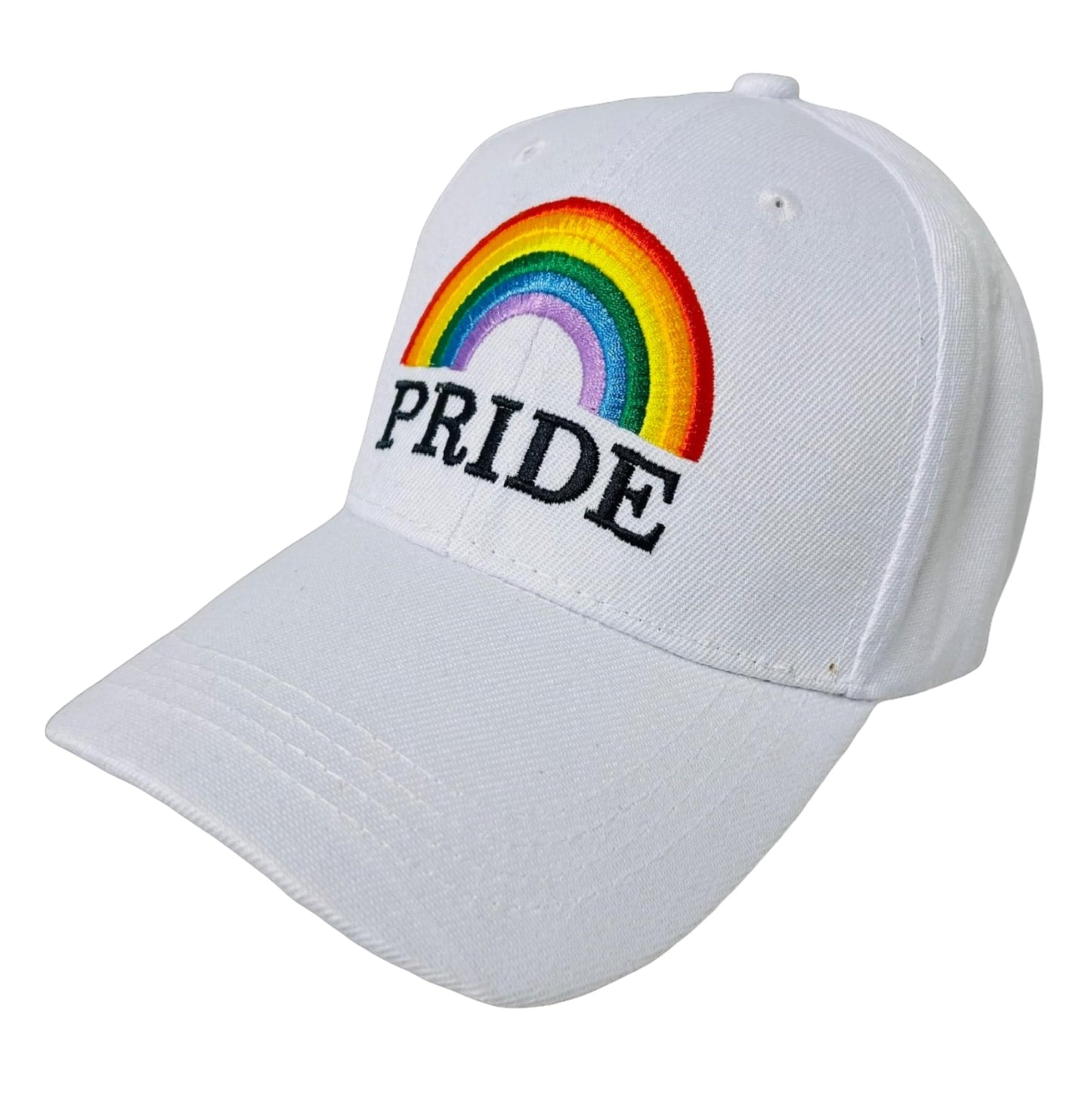 Unisex Rainbow Pride Adjustable Baseball Cap Embroidered Pride Rainbow