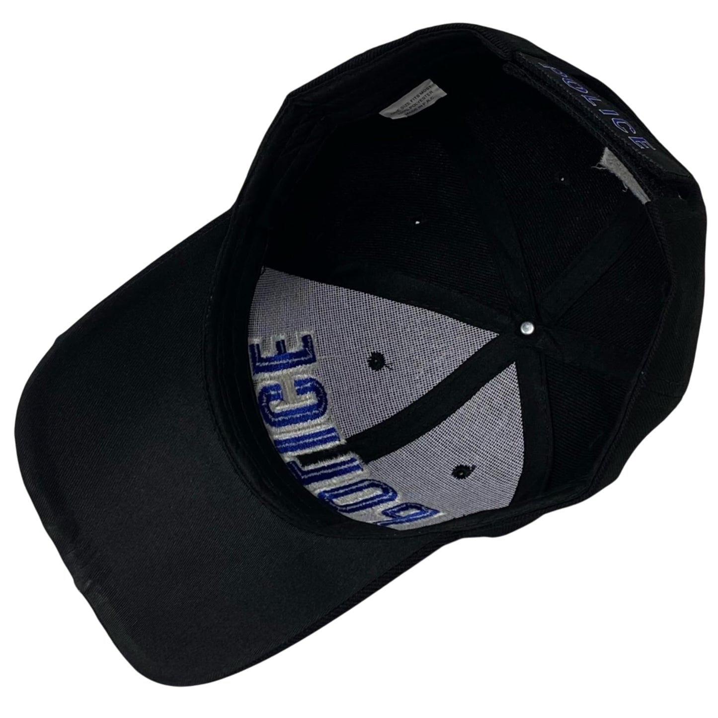 Roytrense Unisex Embroidered Police Baseball Cap – Blue Line Flag Embroidered Bill