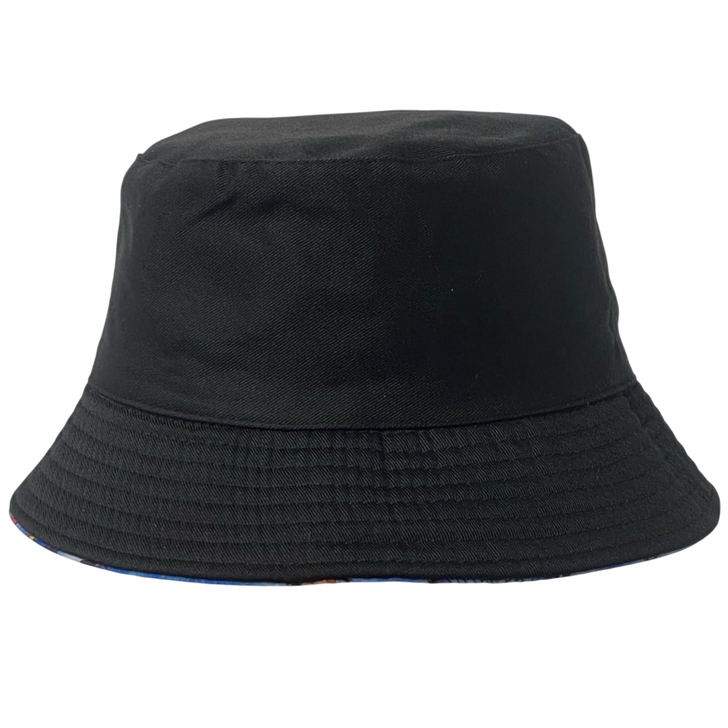 Unisex Butterfly Bucket Hat Reversible Double-Side-Wear Packable for Travel, Outdoors, and Beach