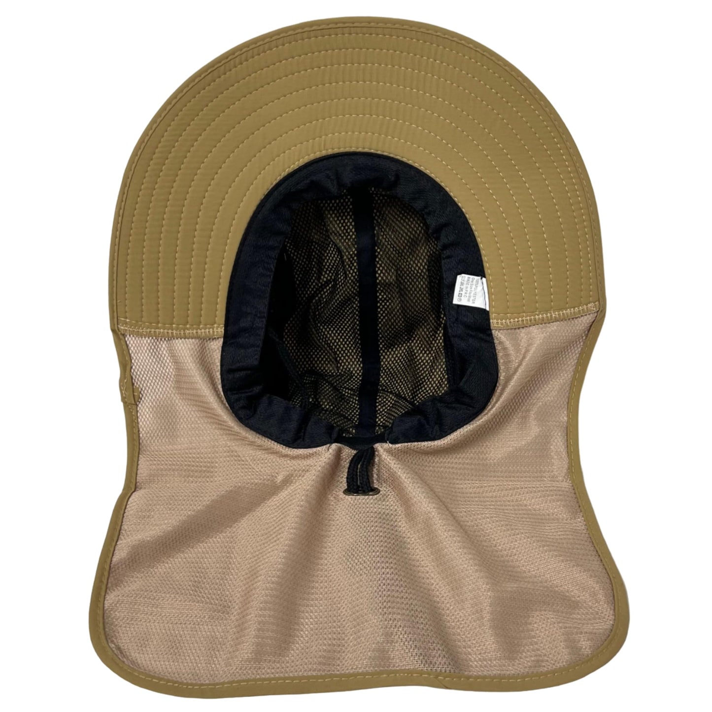 Packable and Adjustable Mesh Boonie Sun Hat with Mesh Neck Flap