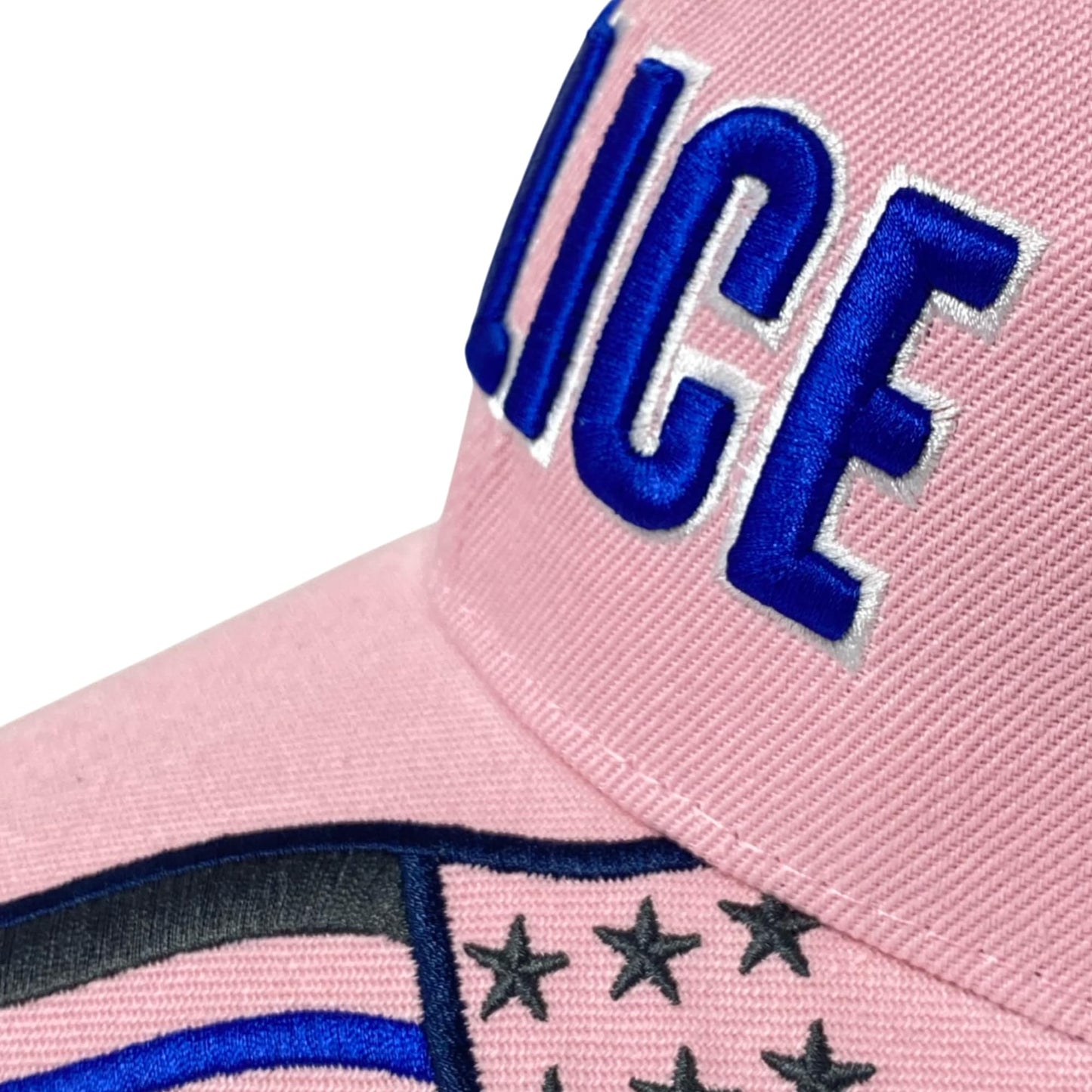 Roytrense Unisex Embroidered Police Baseball Cap – Blue Line Flag Embroidered Bill