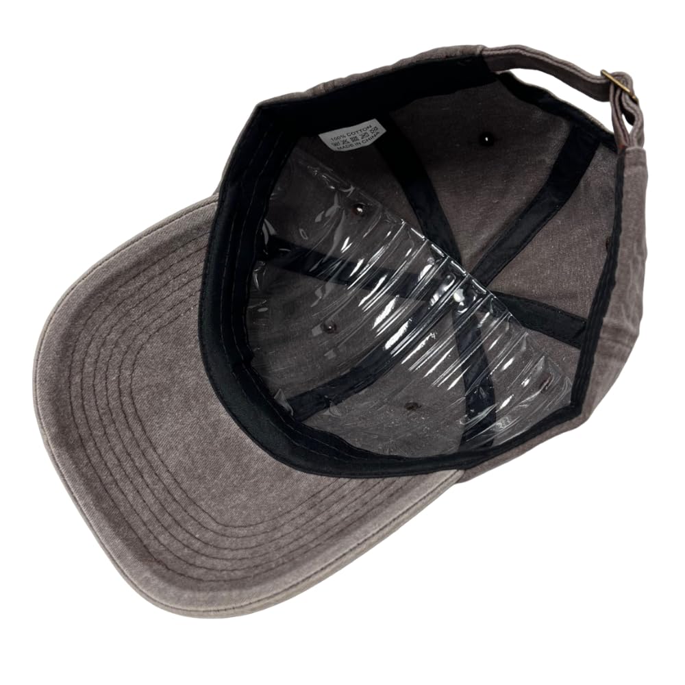 Roytrense Unisex 100% Cotton Washed Low Profile Dad Hat - Adjustable Baseball Cap for Outdoor Activities