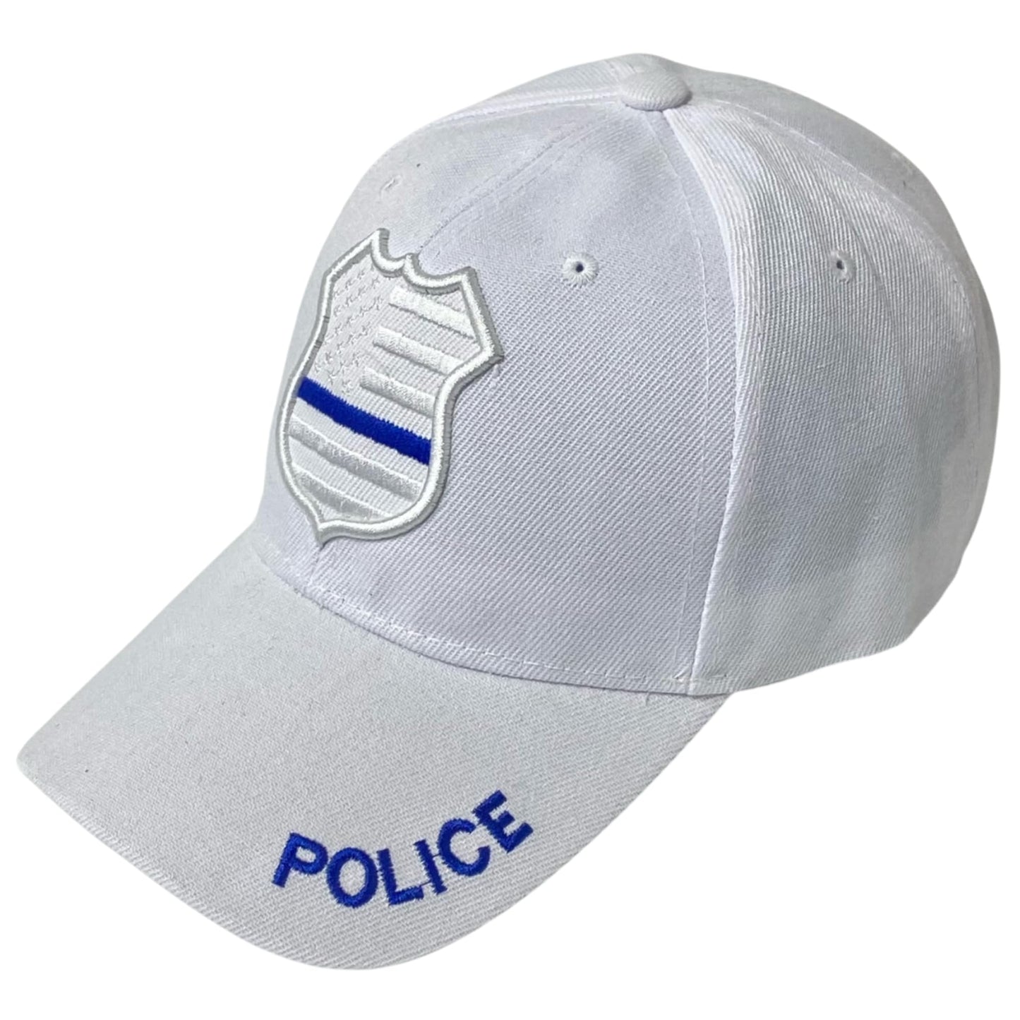 Roytrense Unisex Embroidered Blue Line Badge Baseball Cap – Patriotic Law Enforcement Support Hat