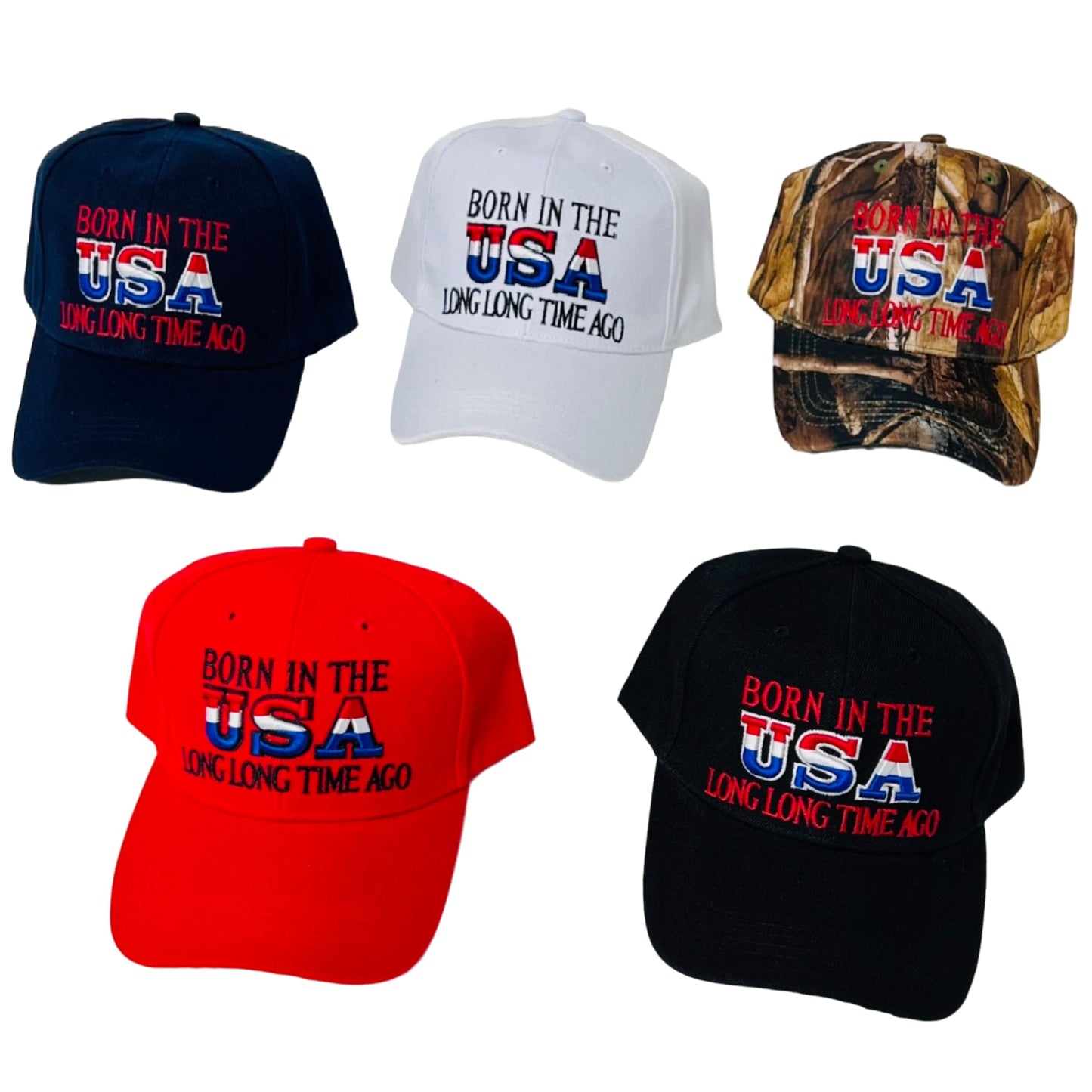 Roytrense Unisex Americana Adjustable Baseball Cap