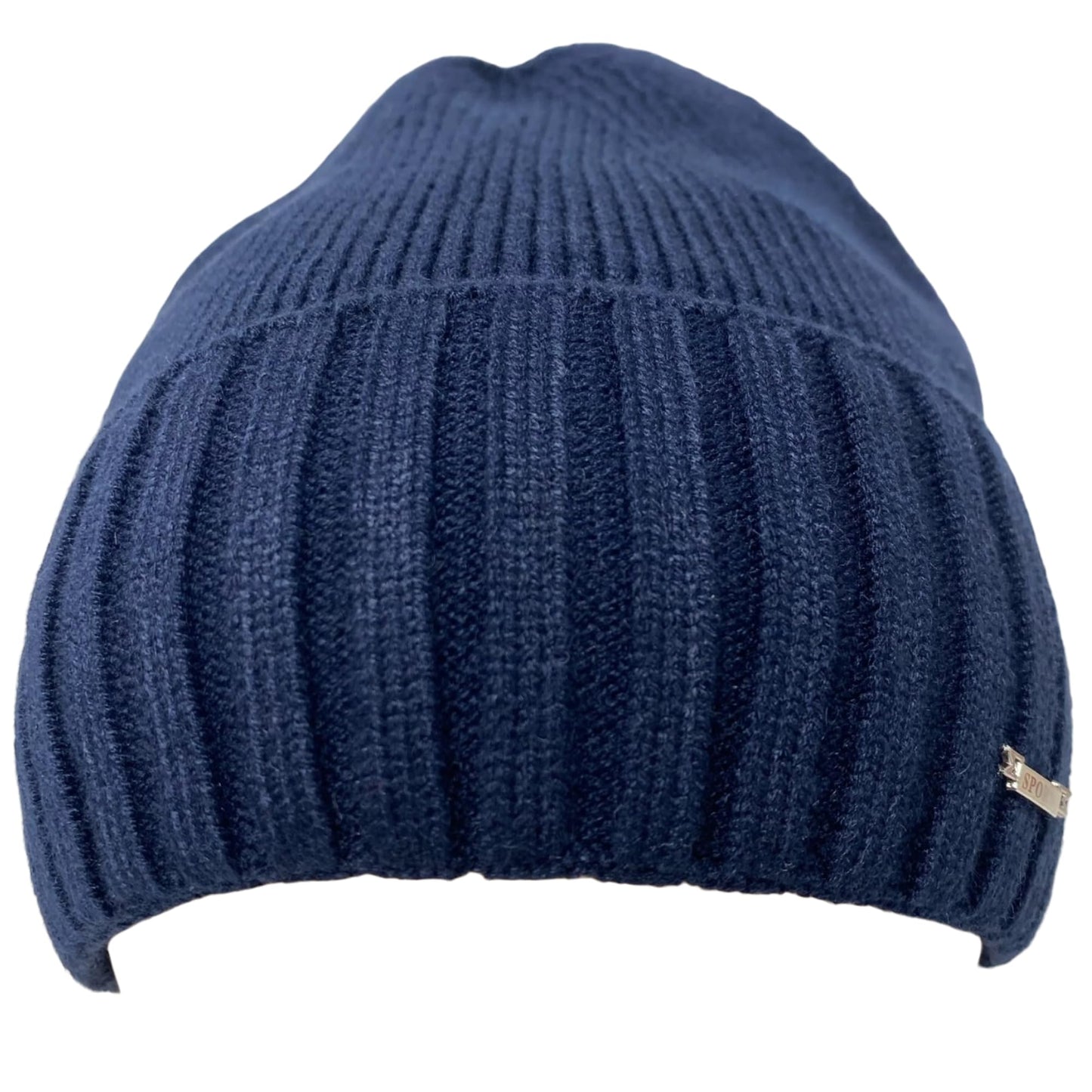 Super Soft Plush-Lined Solid Color Knitted Sport Cuffed Winter Hat