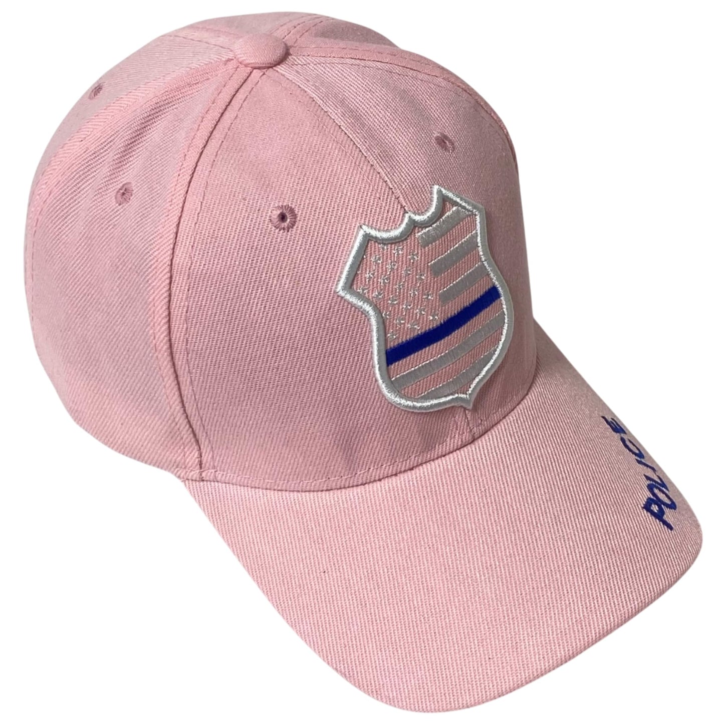 Roytrense Unisex Embroidered Blue Line Badge Baseball Cap – Patriotic Law Enforcement Support Hat