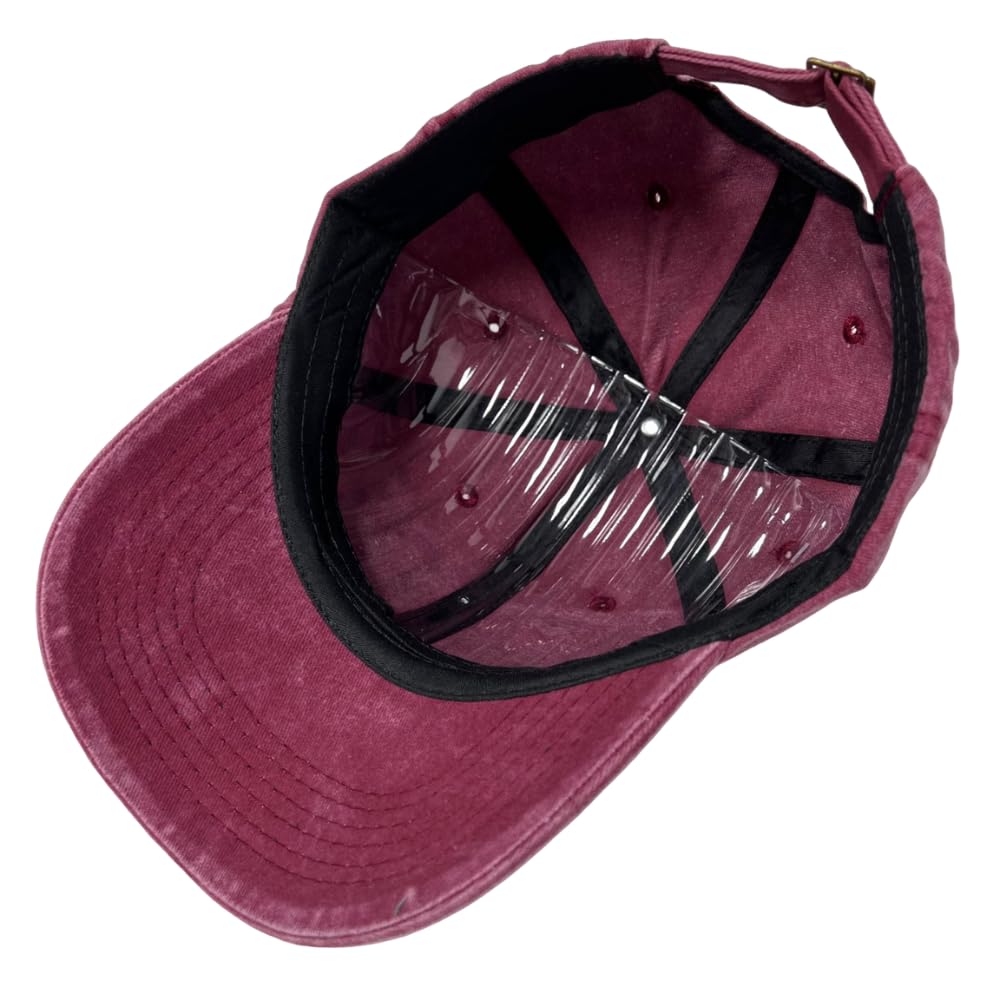 Roytrense Unisex 100% Cotton Washed Low Profile Dad Hat - Adjustable Baseball Cap for Outdoor Activities