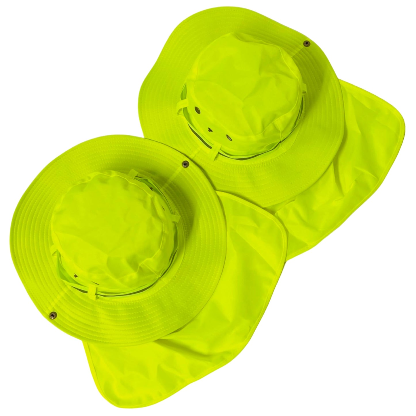Packable and Adjustable Reflective Neon Boonie Sun Hat