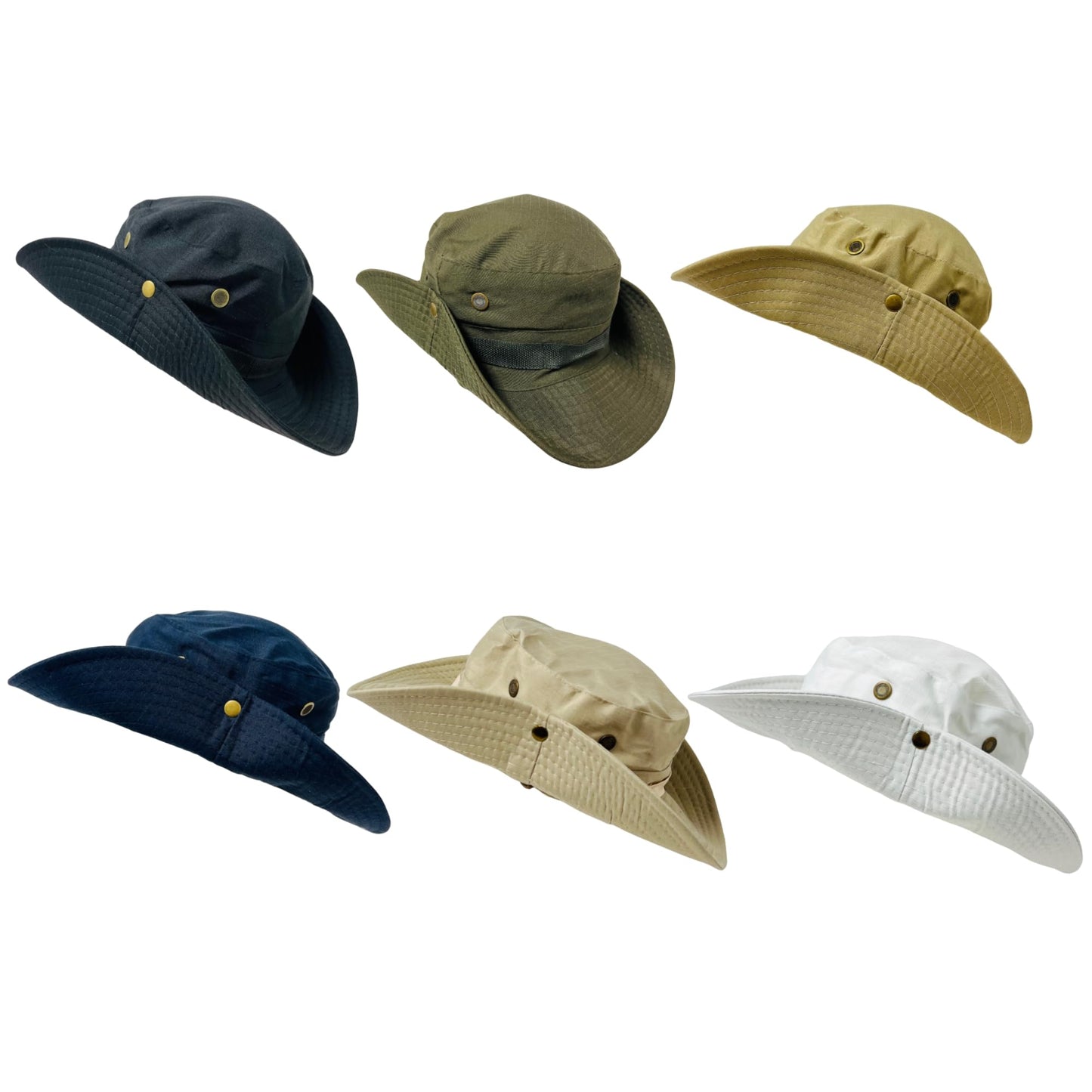 Packable and Adjustable Boonie Sun Hat