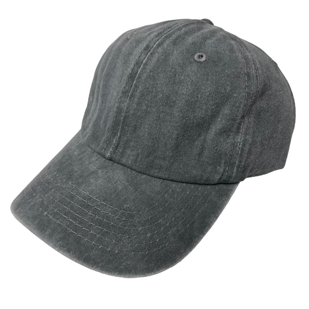 Roytrense Unisex 100% Cotton Washed Low Profile Dad Hat - Adjustable Baseball Cap for Outdoor Activities