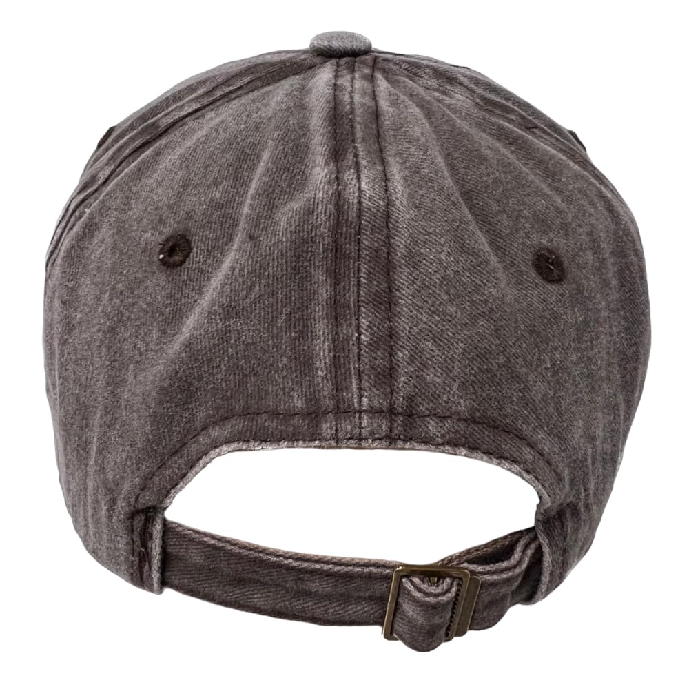 Roytrense Unisex 100% Cotton Washed Low Profile Dad Hat - Adjustable Baseball Cap for Outdoor Activities