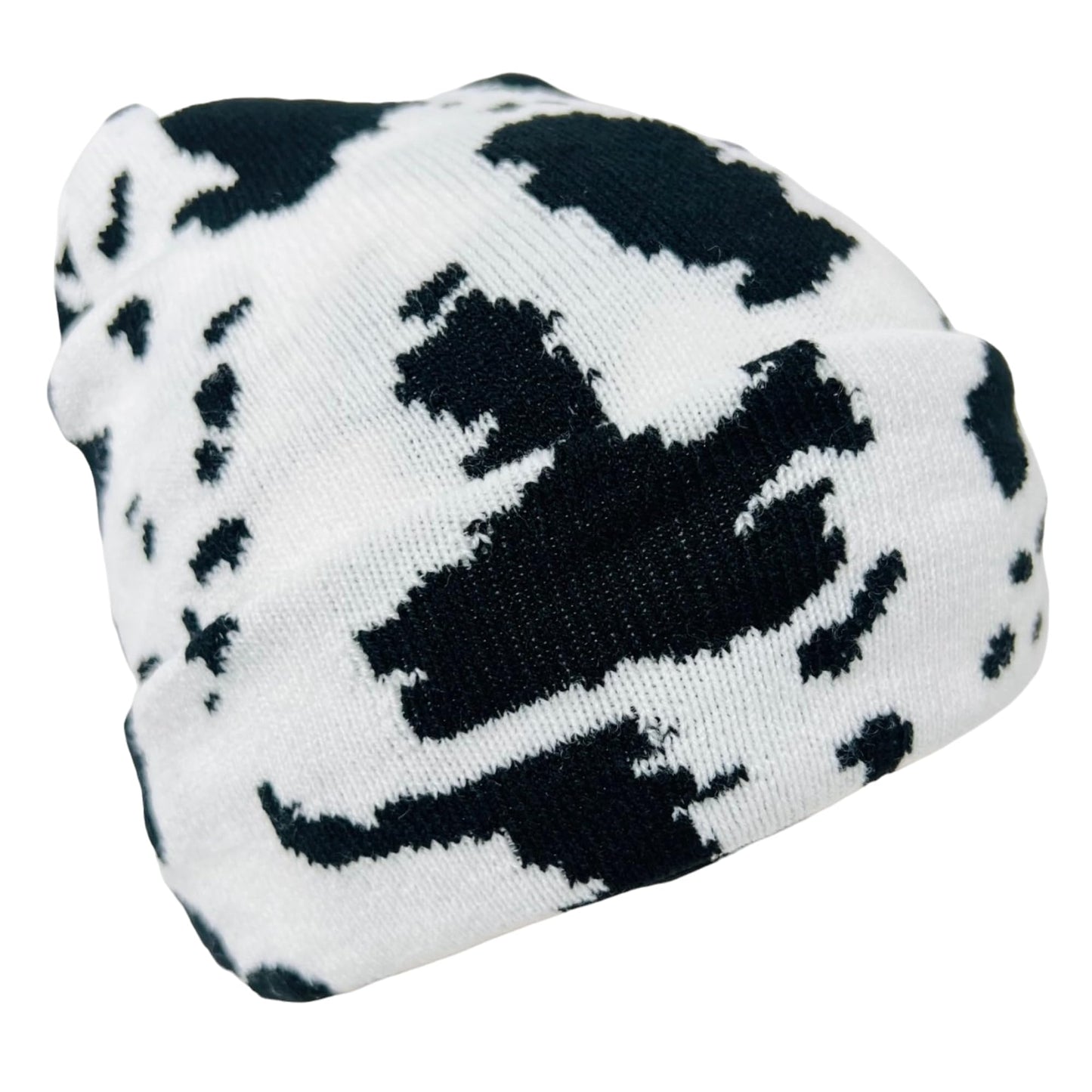 Super Soft Unisex Animal Print Winter Knit Beanie