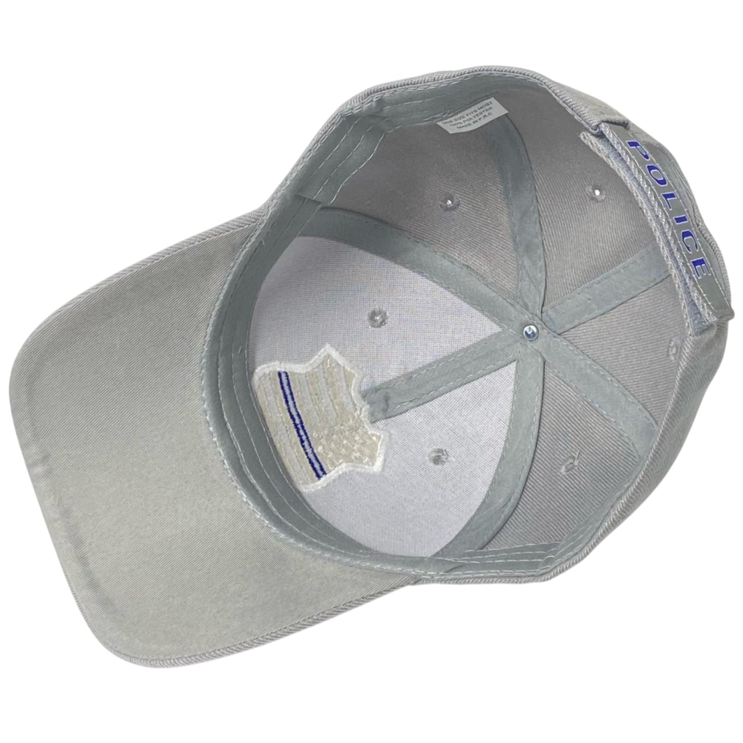 Roytrense Unisex Embroidered Blue Line Badge Baseball Cap – Patriotic Law Enforcement Support Hat