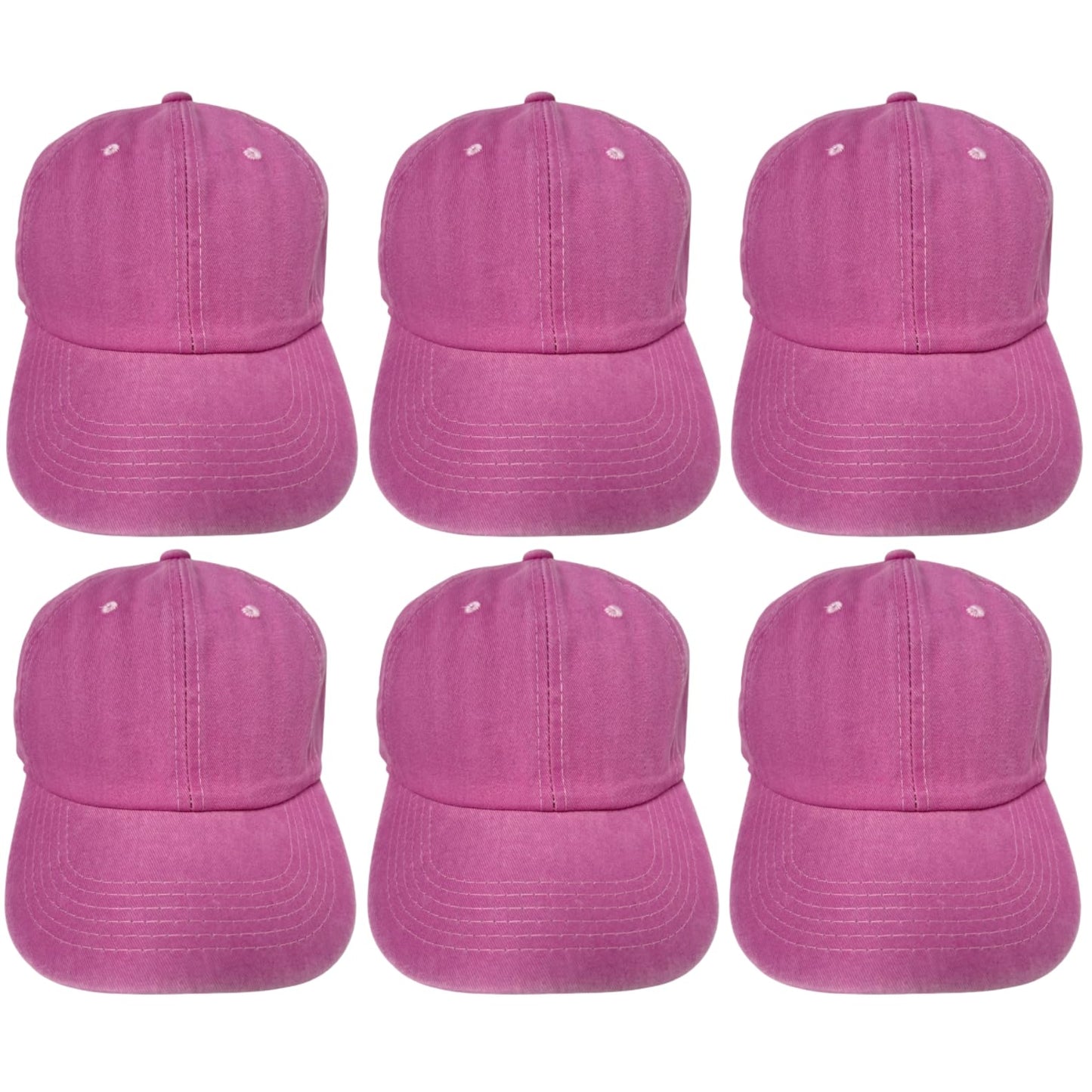 Roytrense Unisex 100% Cotton Washed Low Profile Dad Hat - Adjustable Baseball Cap for Outdoor Activities