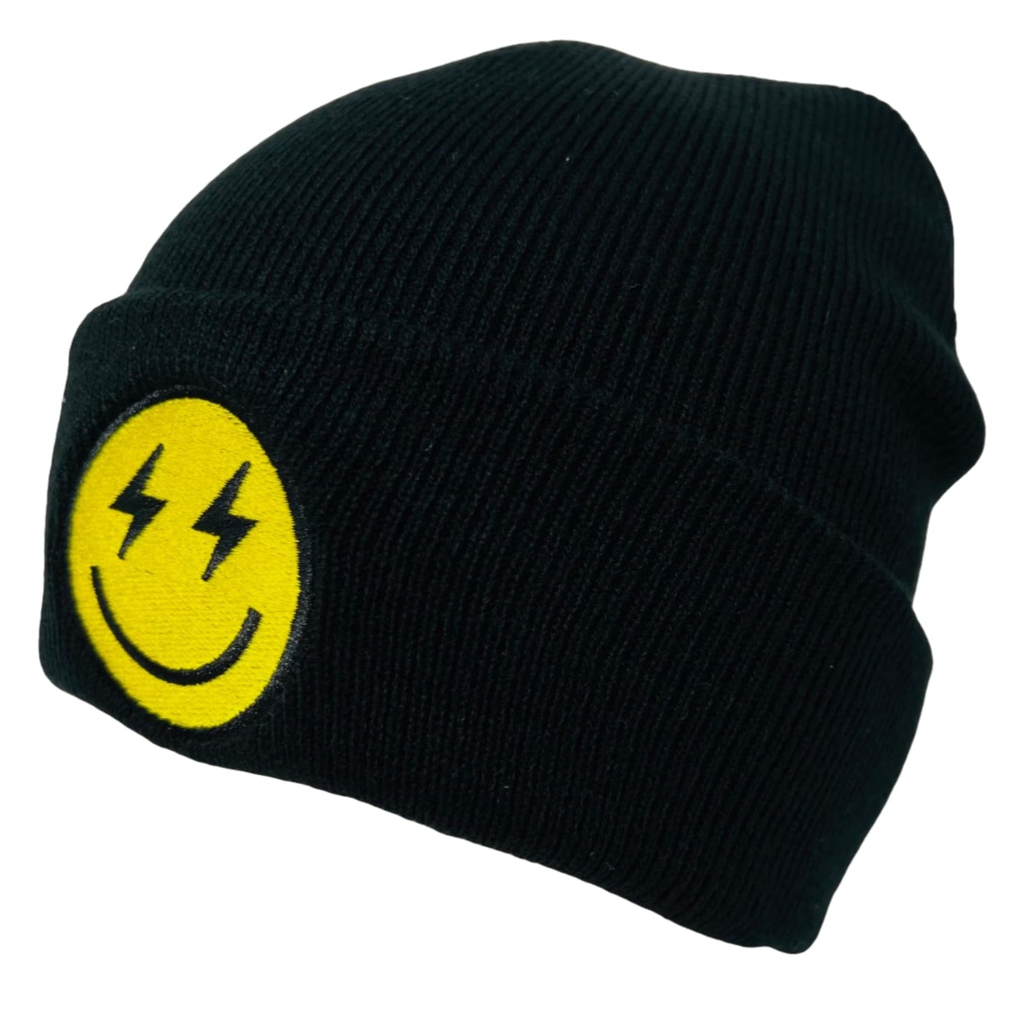 Unisex Embroidered Emoji Winter Knit Beanie