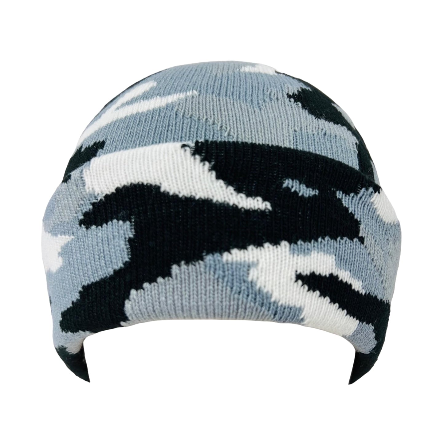 Roytrense Super Soft Child Unisex Camo Print Winter Knit Beanie