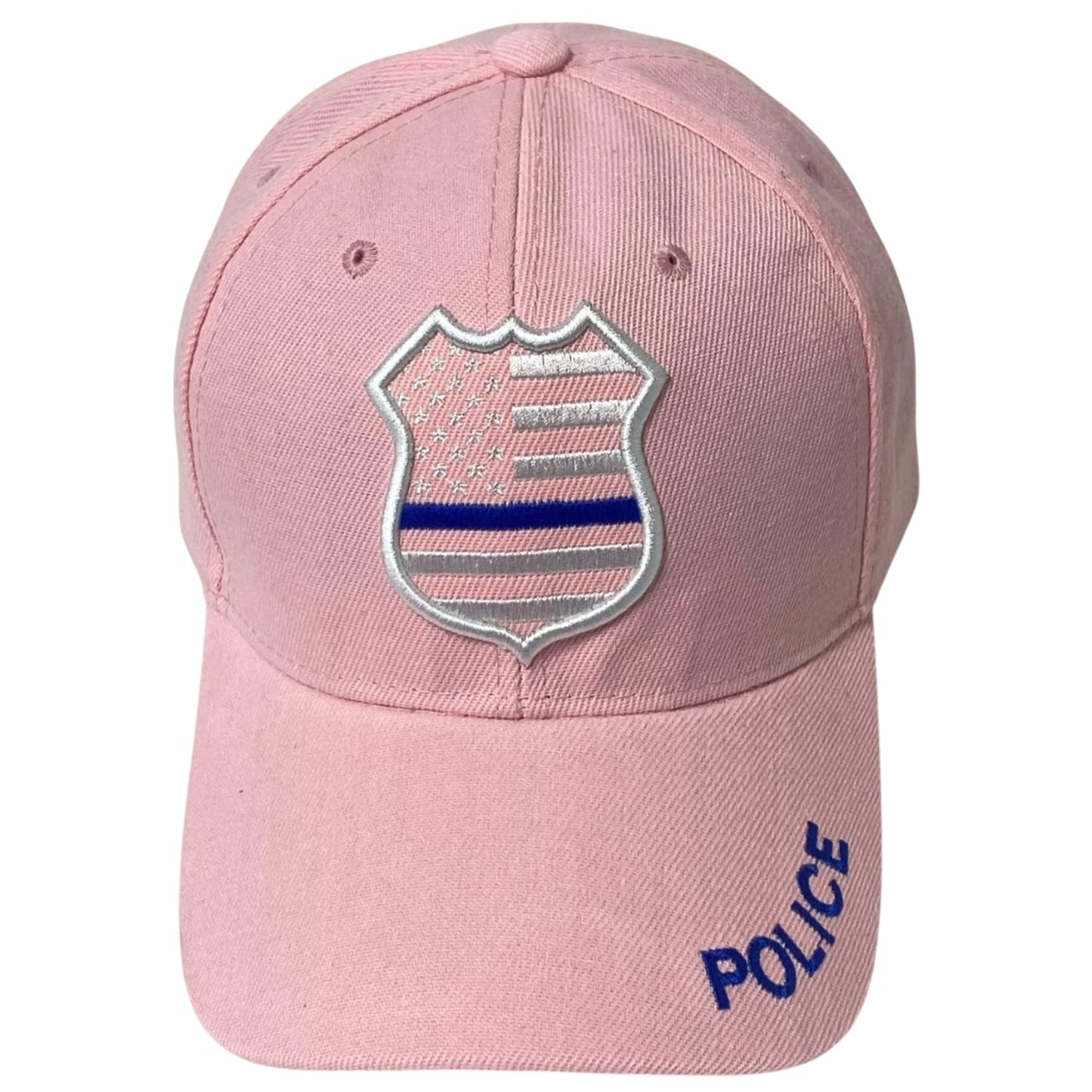Roytrense Unisex Embroidered Blue Line Badge Baseball Cap – Patriotic Law Enforcement Support Hat