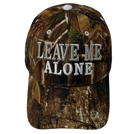 Unisex Embroidered Novelty Leave Me Alone Baseball Cap