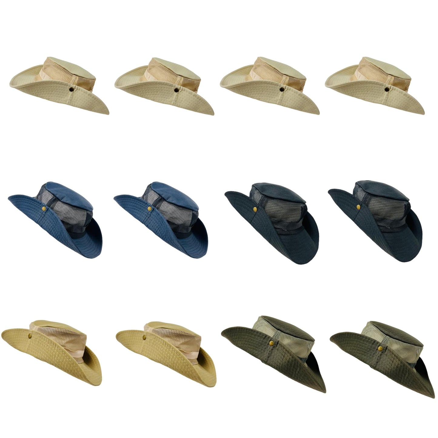 Packable and Adjustable Boonie Sun Hat