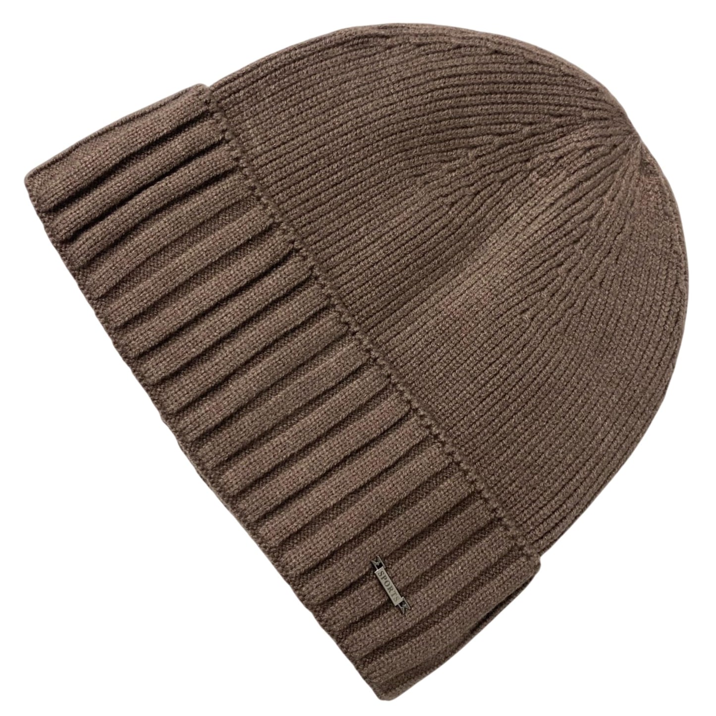 Super Soft Plush-Lined Solid Color Knitted Sport Cuffed Winter Hat